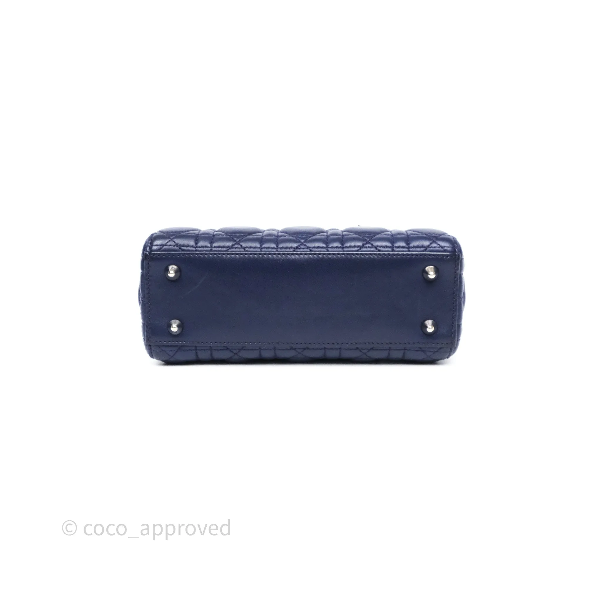 Dior Lady Dior My ABCDior Navy Lambskin Cannage