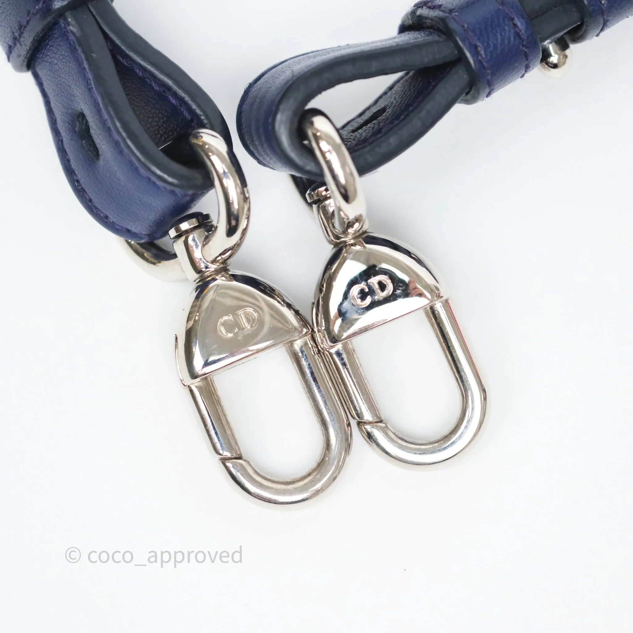Dior Lady Dior My ABCDior Navy Lambskin Cannage