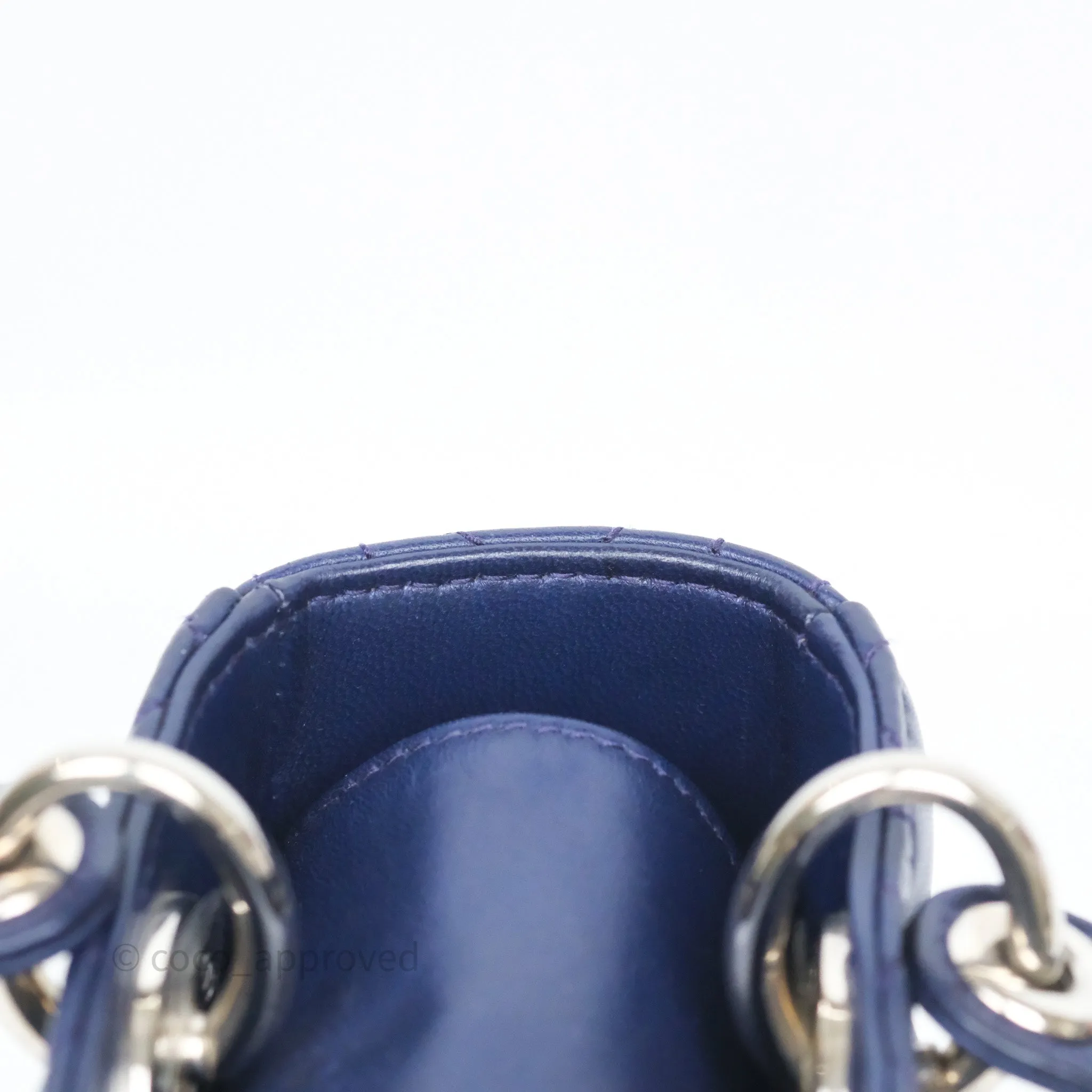 Dior Lady Dior My ABCDior Navy Lambskin Cannage