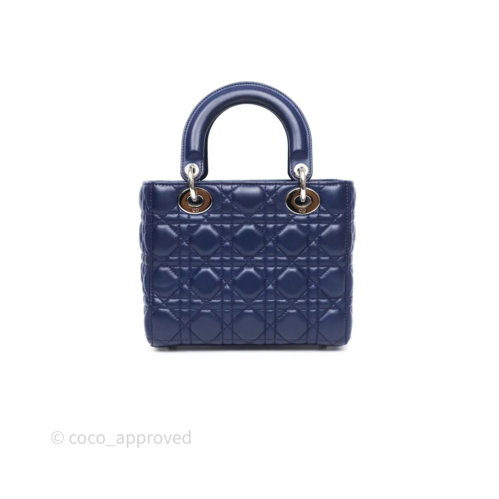 Dior Lady Dior My ABCDior Navy Lambskin Cannage
