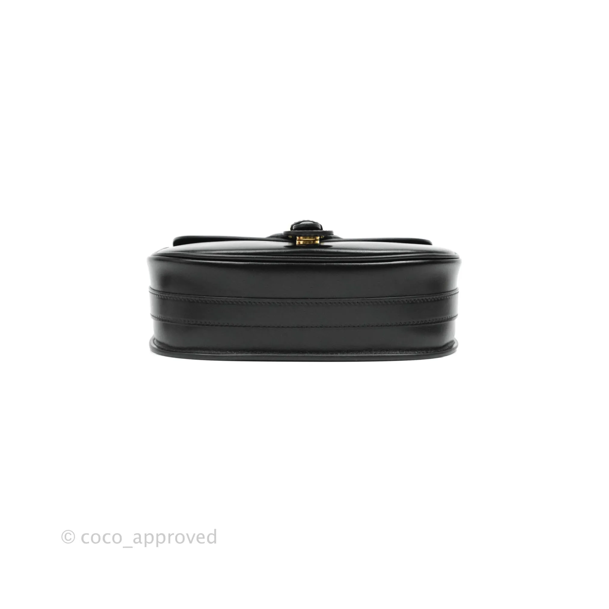 Dior Medium Bobby Bag Black Calfskin Gold Hardware