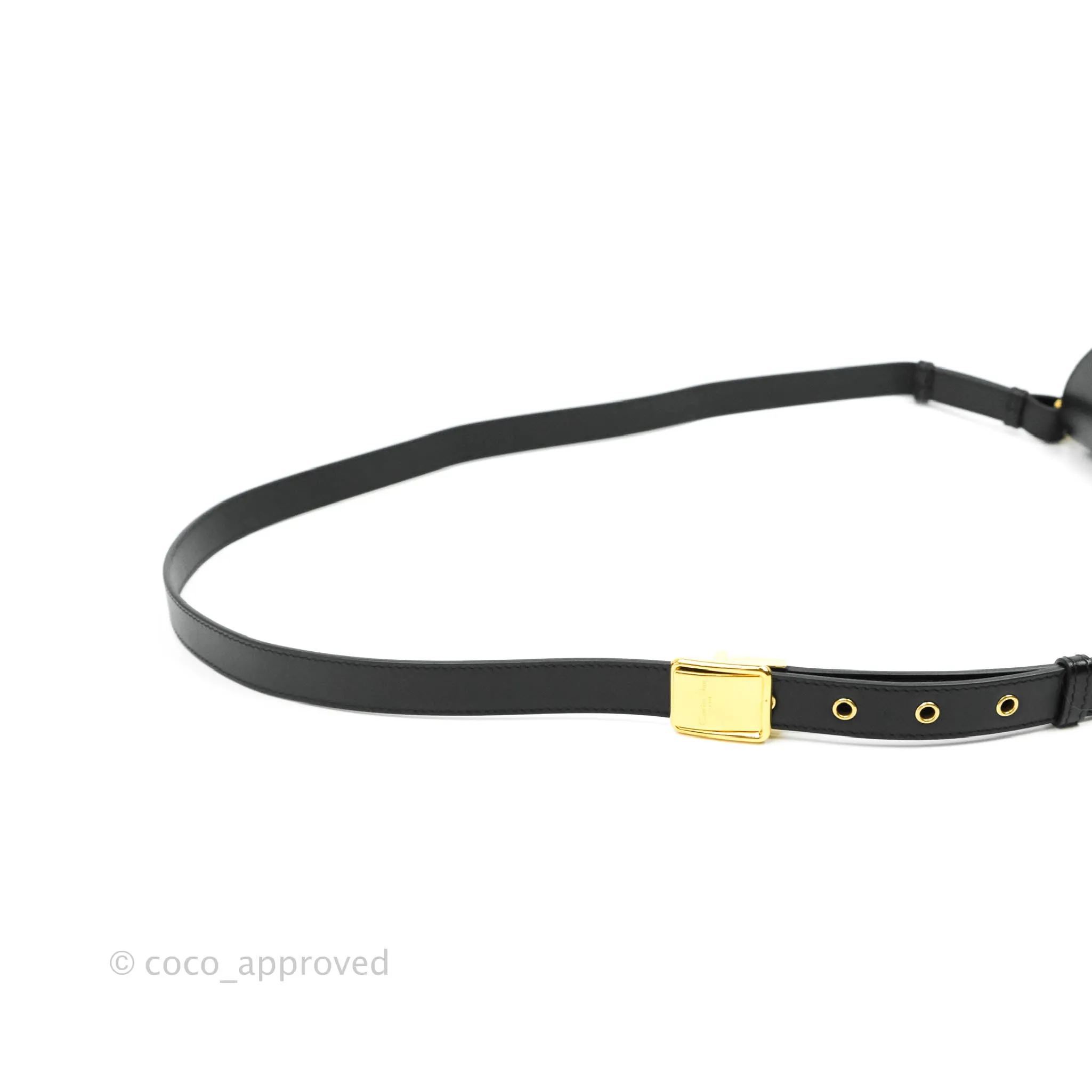Dior Medium Bobby Bag Black Calfskin Gold Hardware