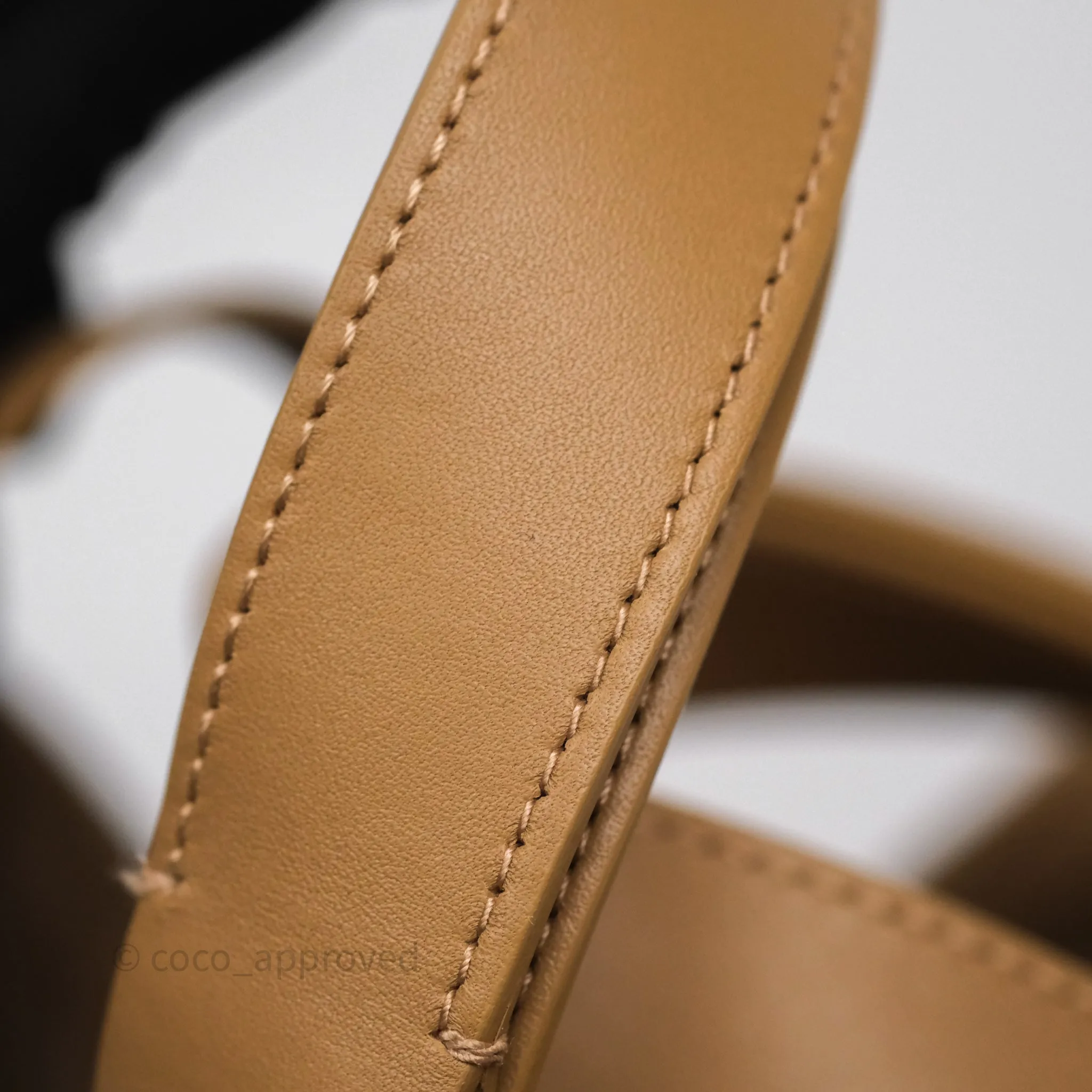 Dior Medium Dior Toujours Bag Tan Beige Macrocannage Calfskin