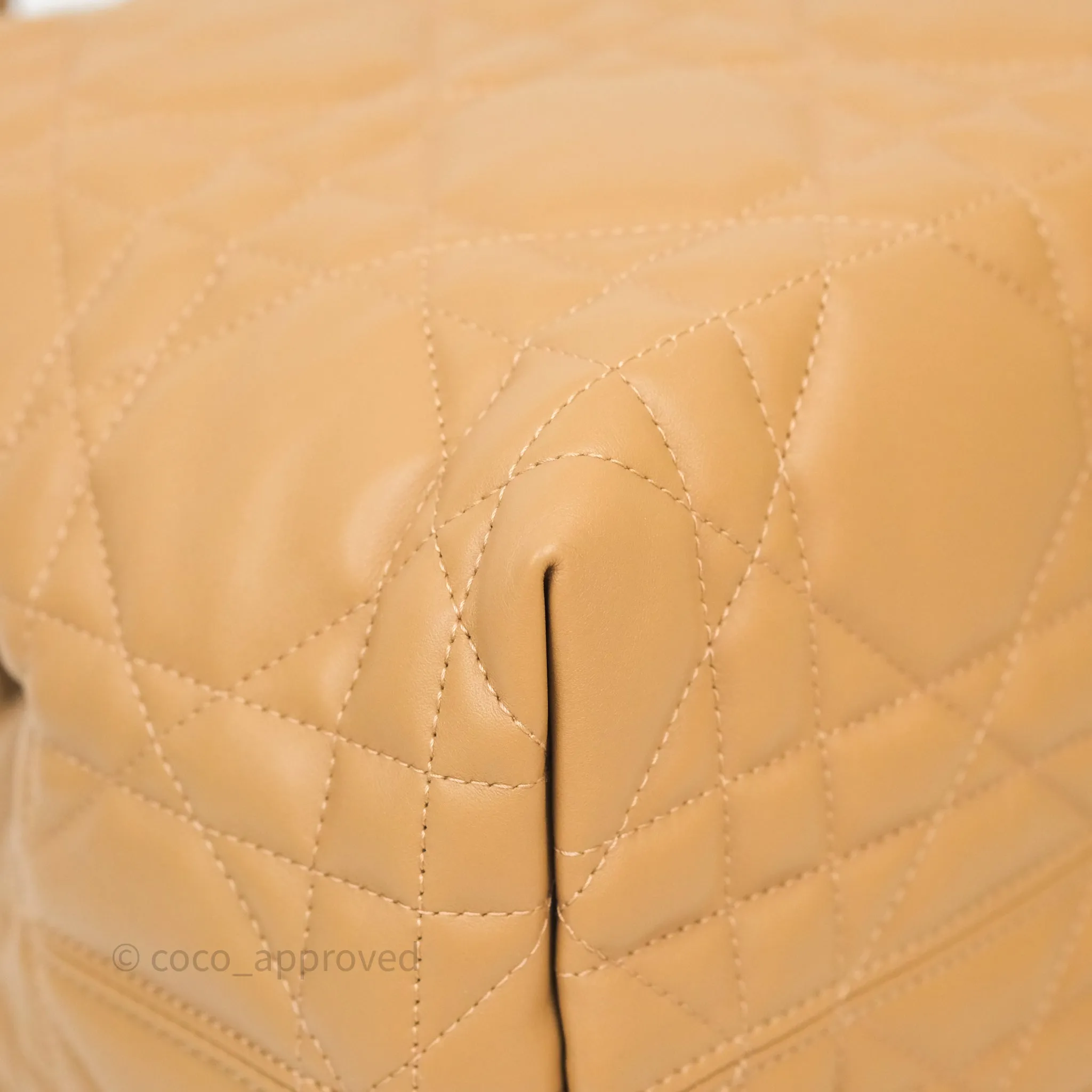 Dior Medium Dior Toujours Bag Tan Beige Macrocannage Calfskin