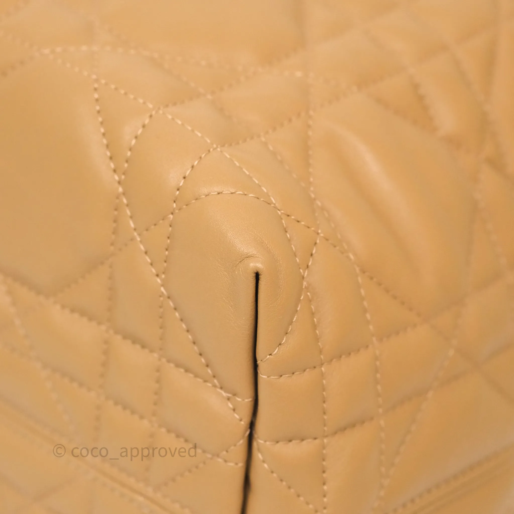 Dior Medium Dior Toujours Bag Tan Beige Macrocannage Calfskin