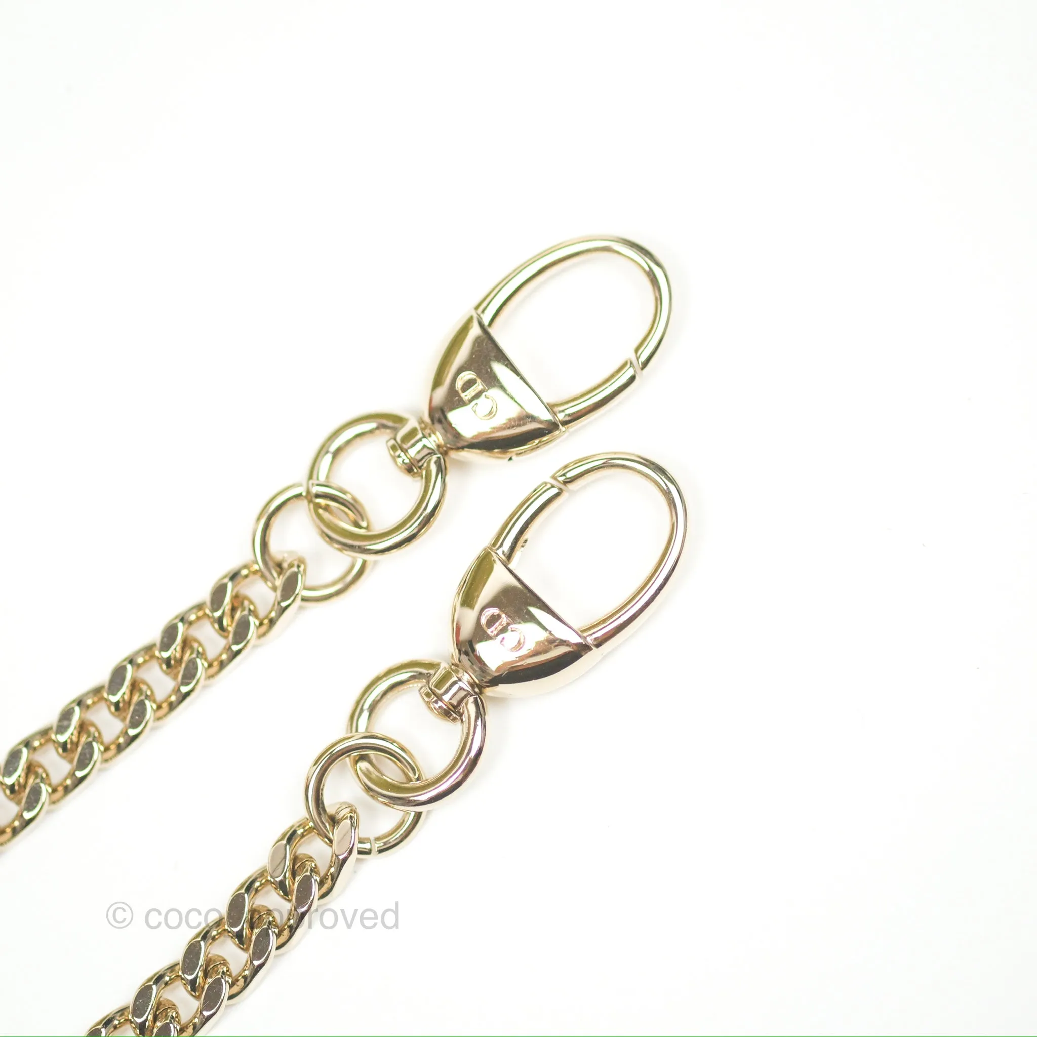 Dior Mini Lady Dior Green Metallic Lizard Gold Hardware