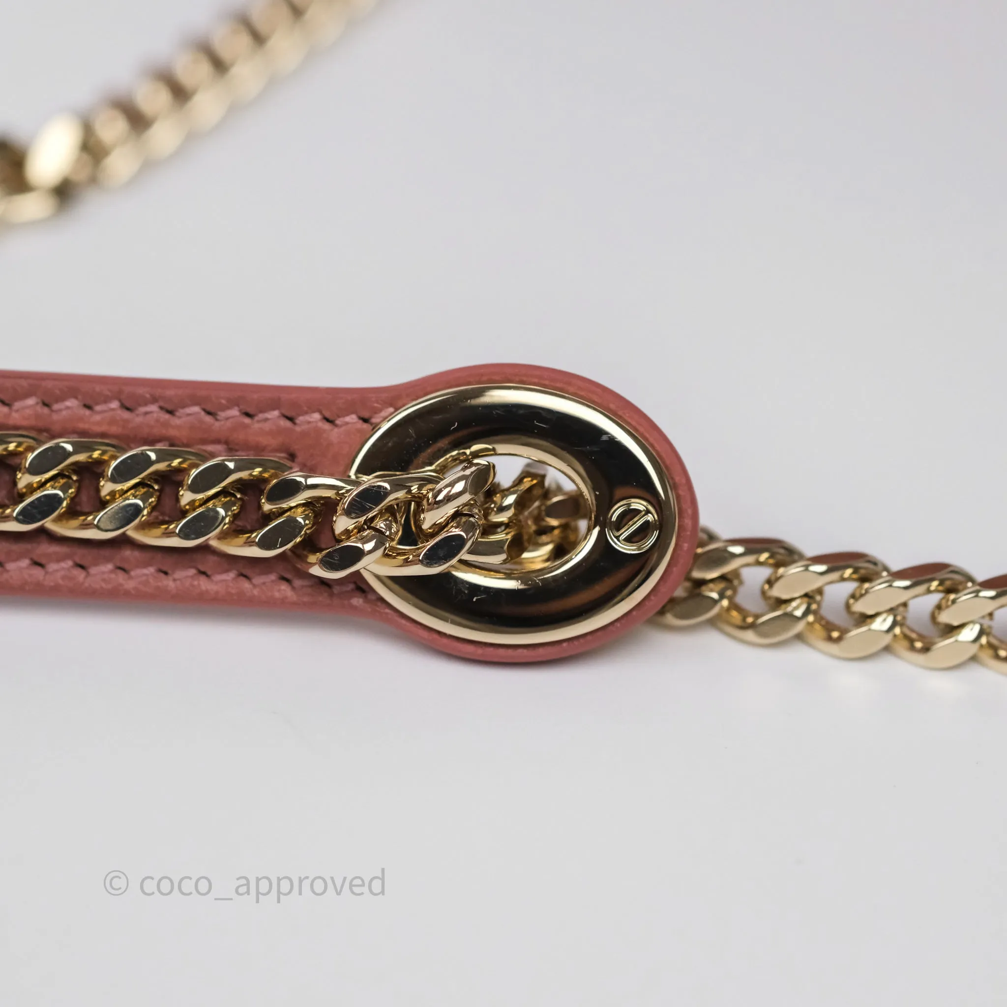 Dior Mini Lady Dior Pink Velvet Cannage Crystal Charms Gold Hardware