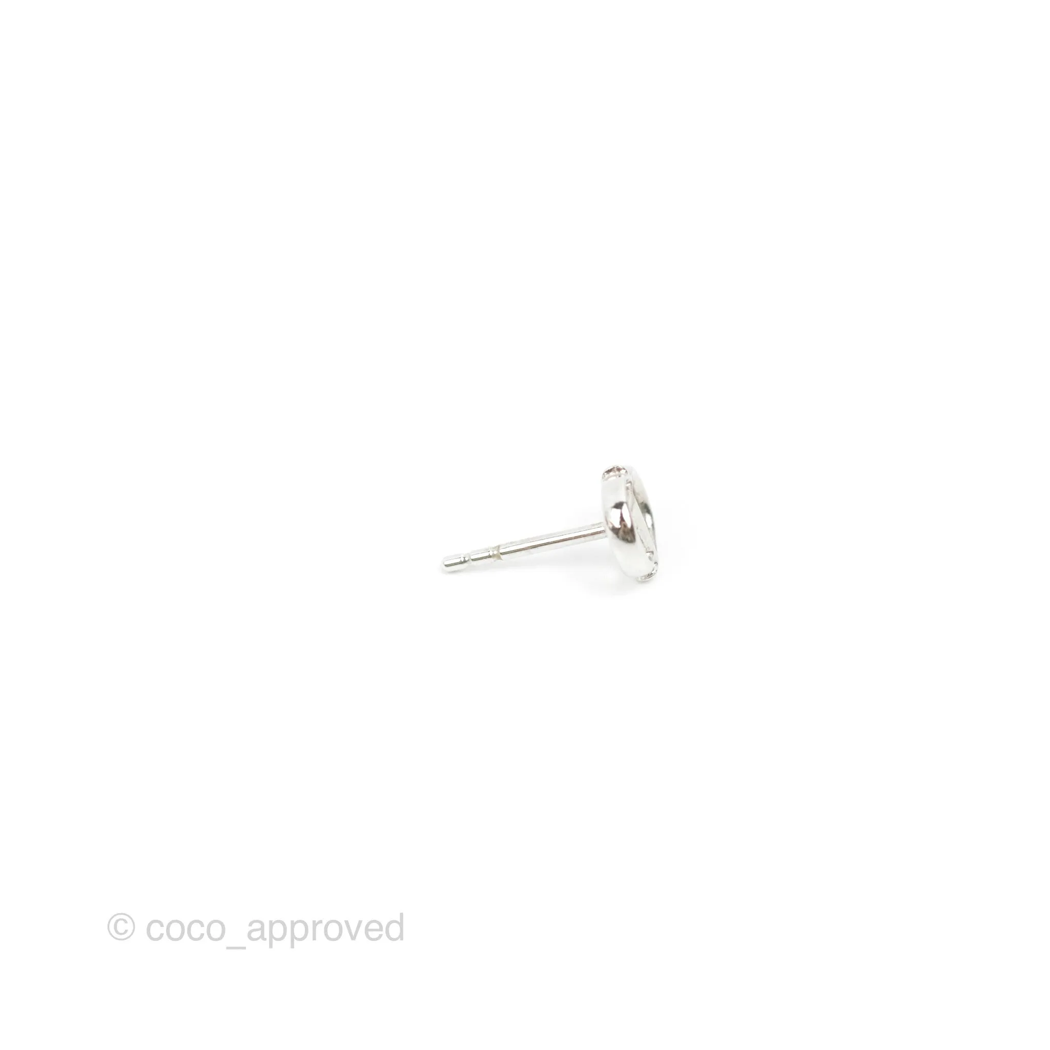 Dior Mise en Dior Tribal Earrings Silver Tone