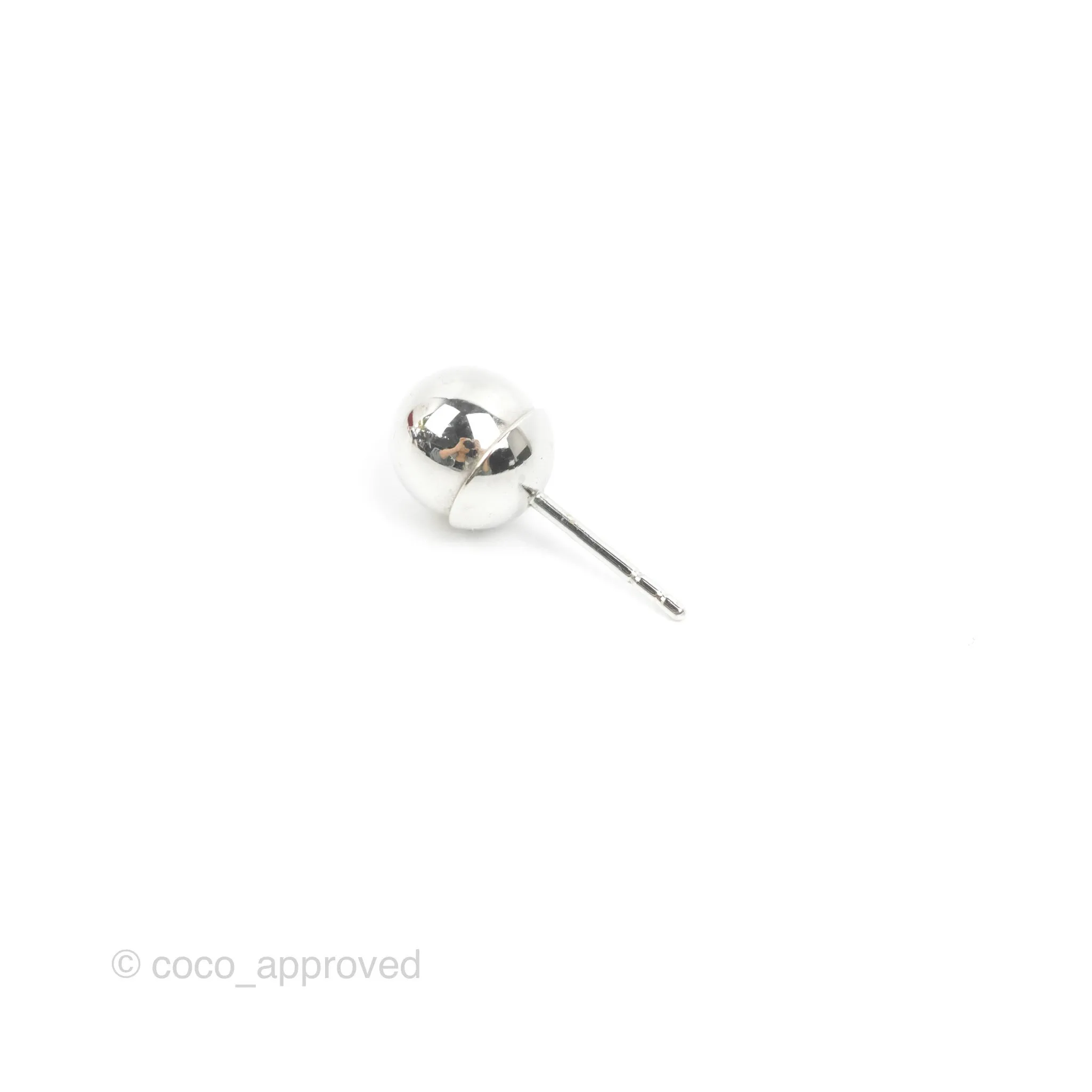 Dior Mise en Dior Tribal Earrings Silver Tone