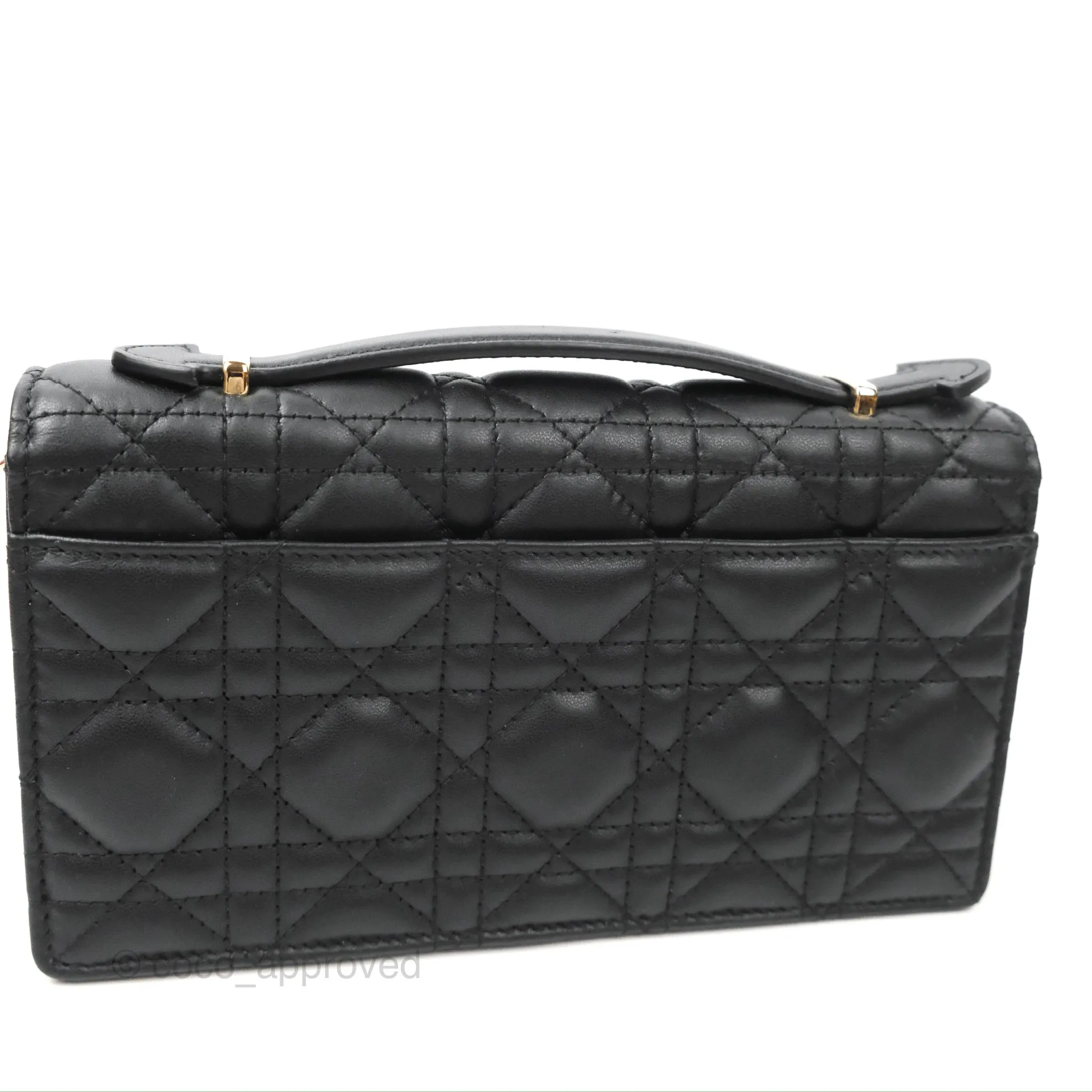 Dior Miss Dior Mini Bag Black Cannage Lambskin