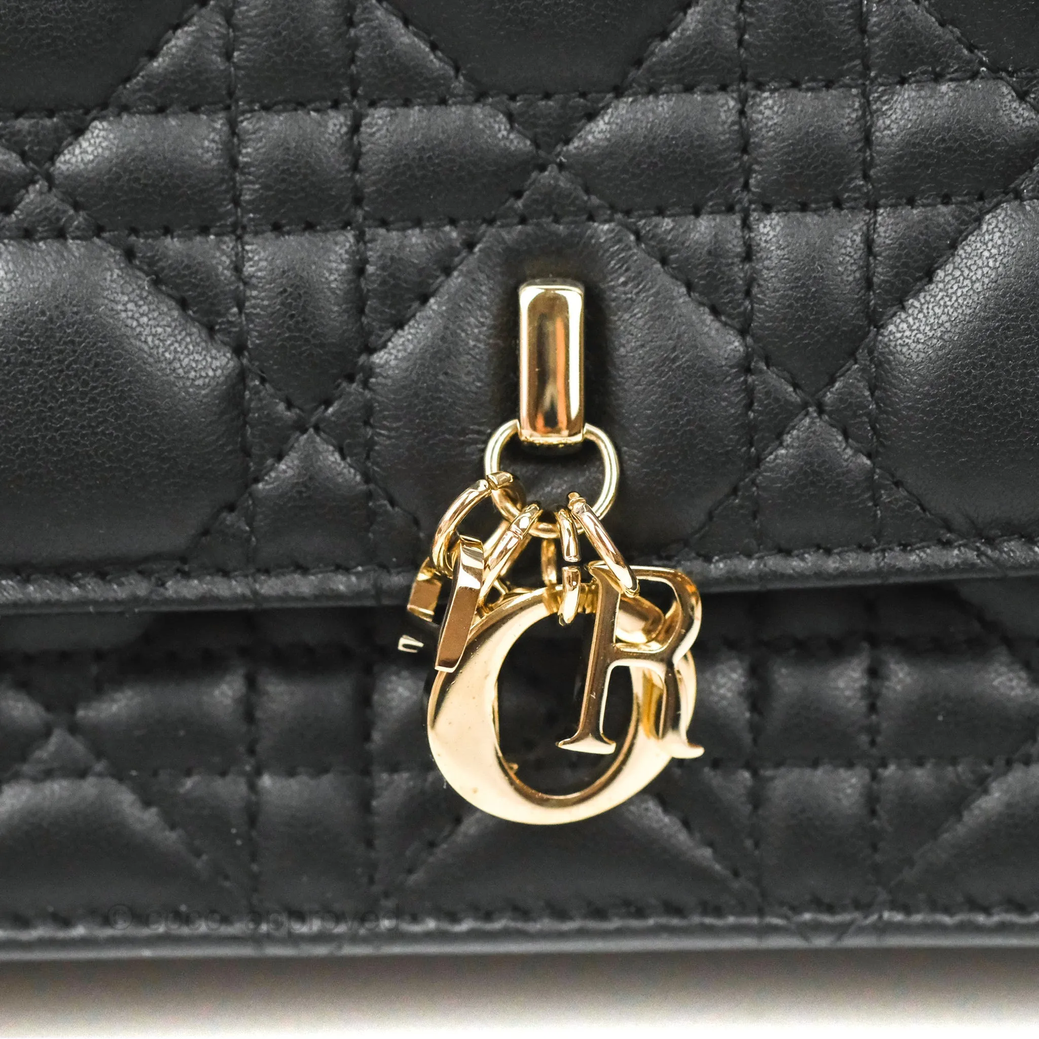 Dior Miss Dior Mini Bag Black Cannage Lambskin