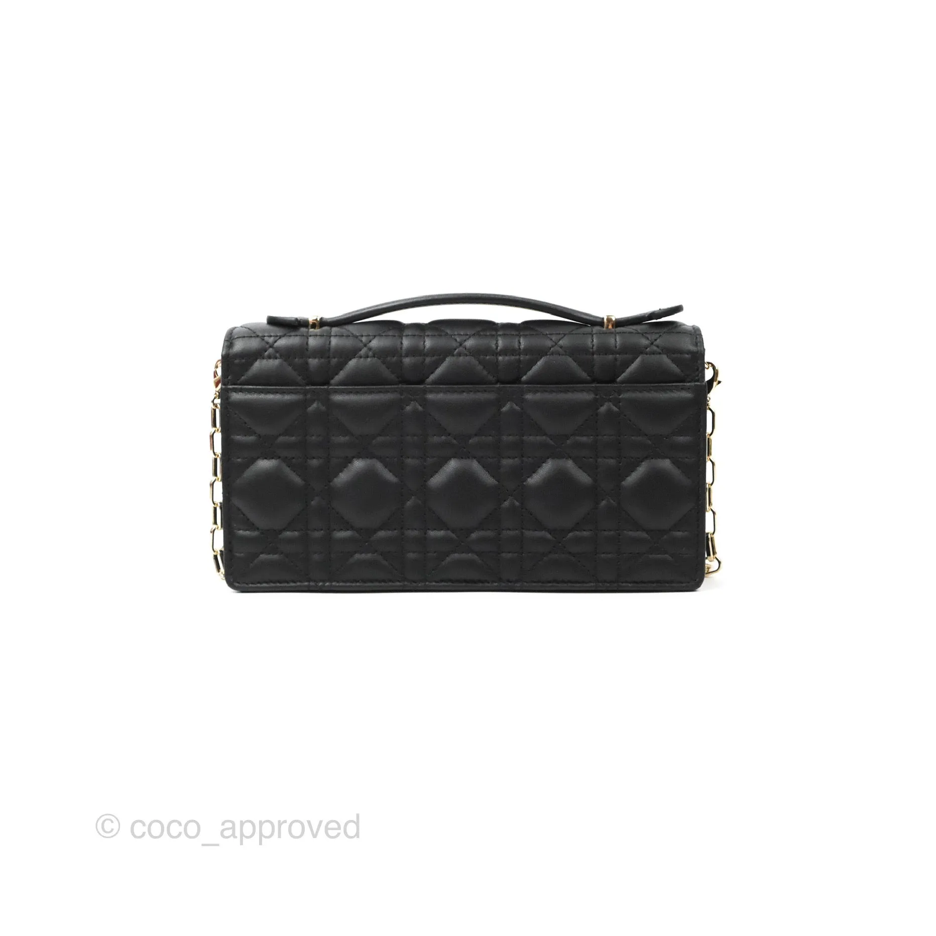 Dior Miss Dior Mini Bag Black Cannage Lambskin