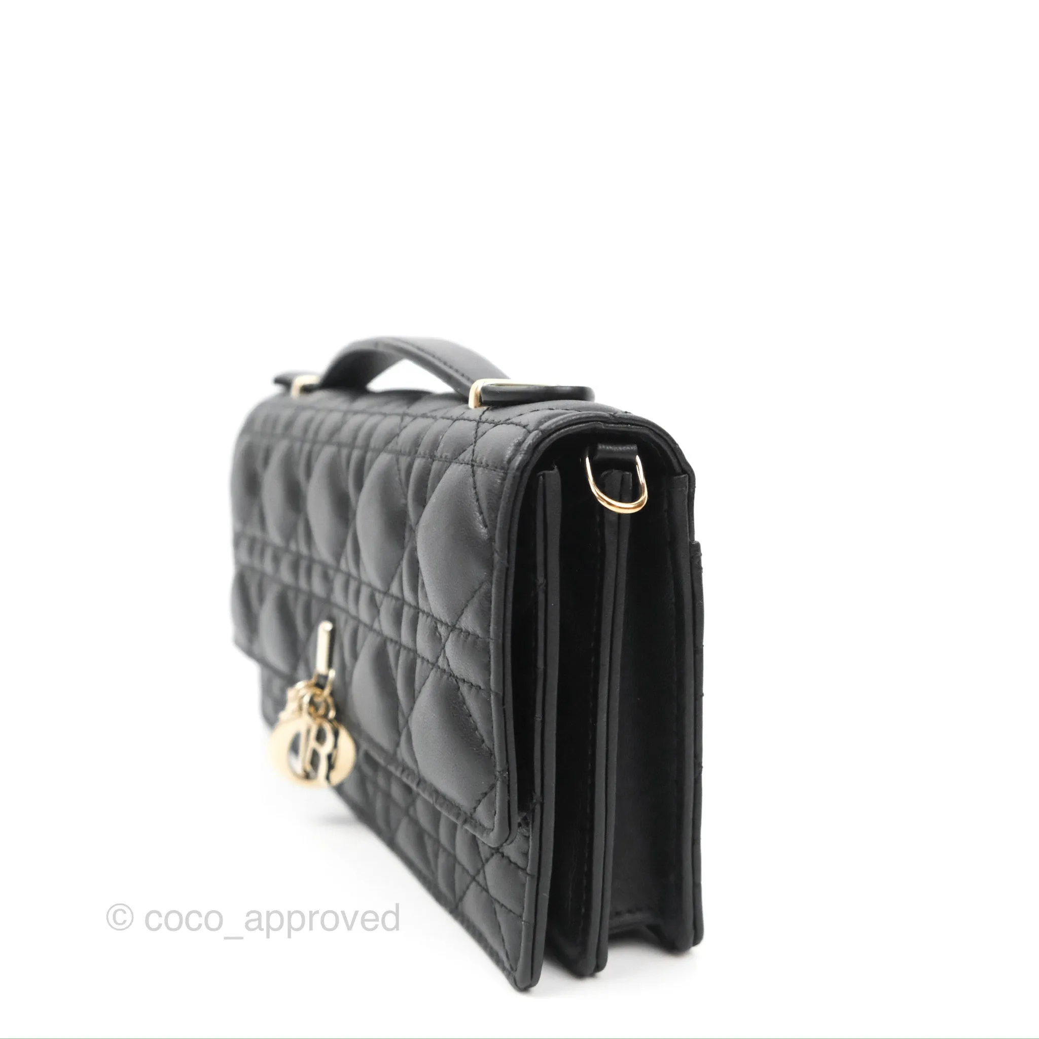 Dior Miss Dior Mini Bag Black Cannage Lambskin