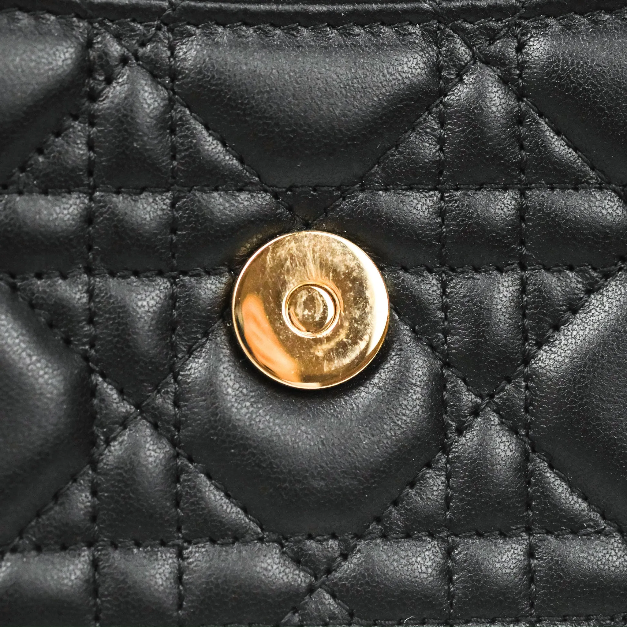 Dior Miss Dior Mini Bag Black Cannage Lambskin