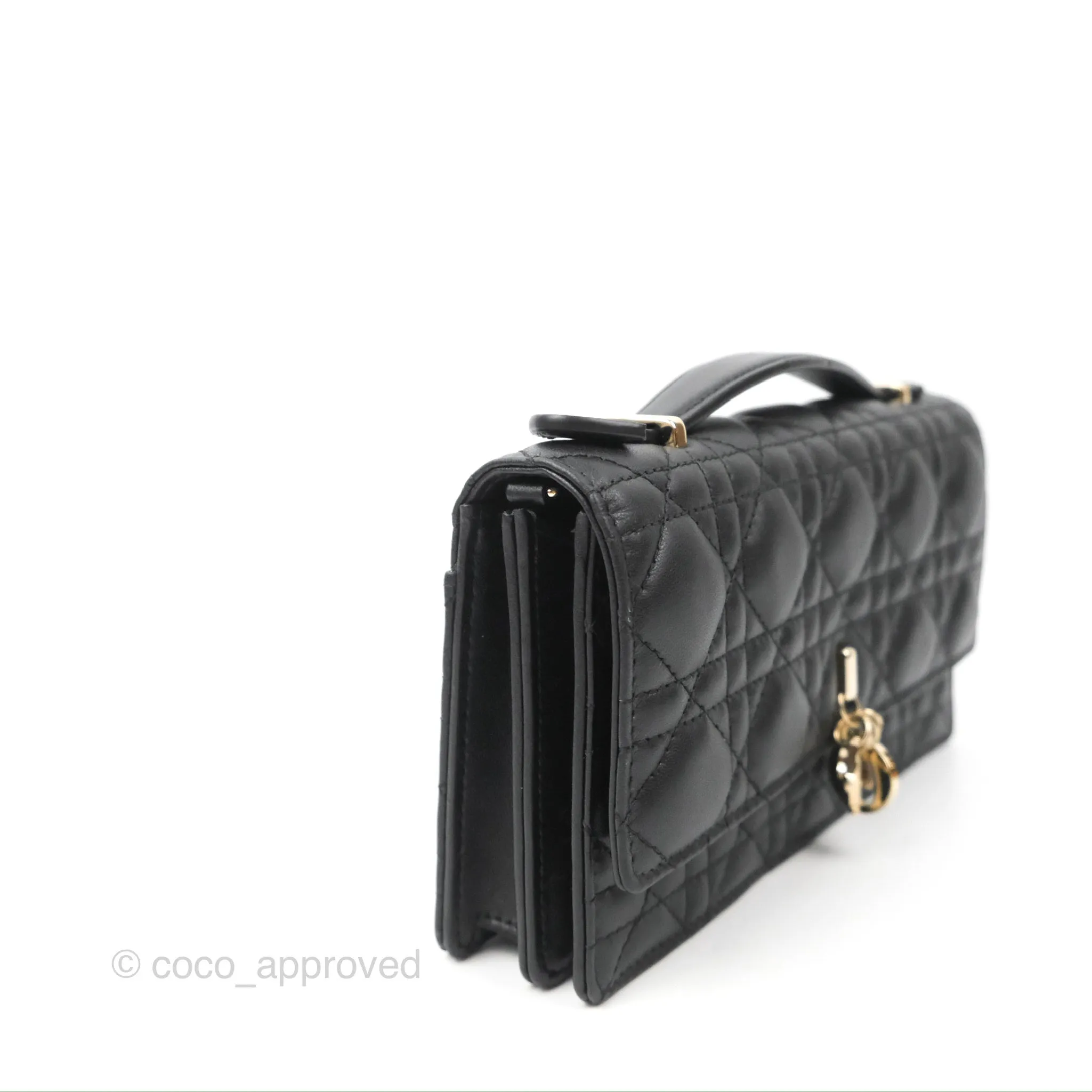 Dior Miss Dior Mini Bag Black Cannage Lambskin