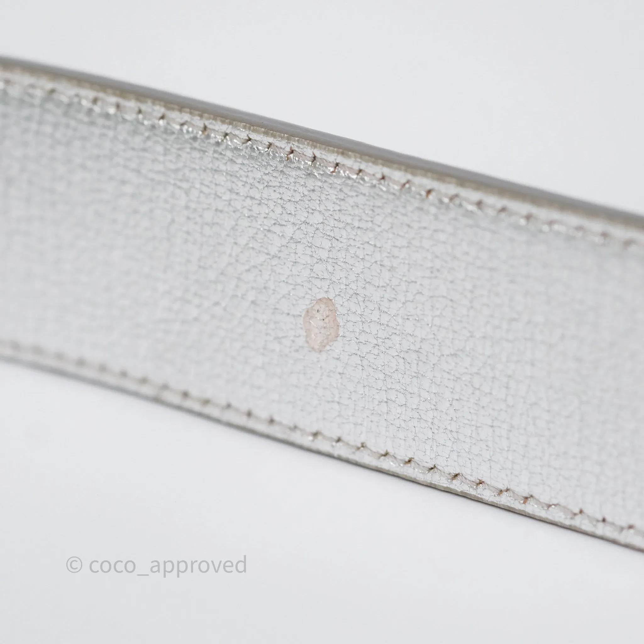 Dior My ABCDior Lady Dior Metallic Silver Cannage