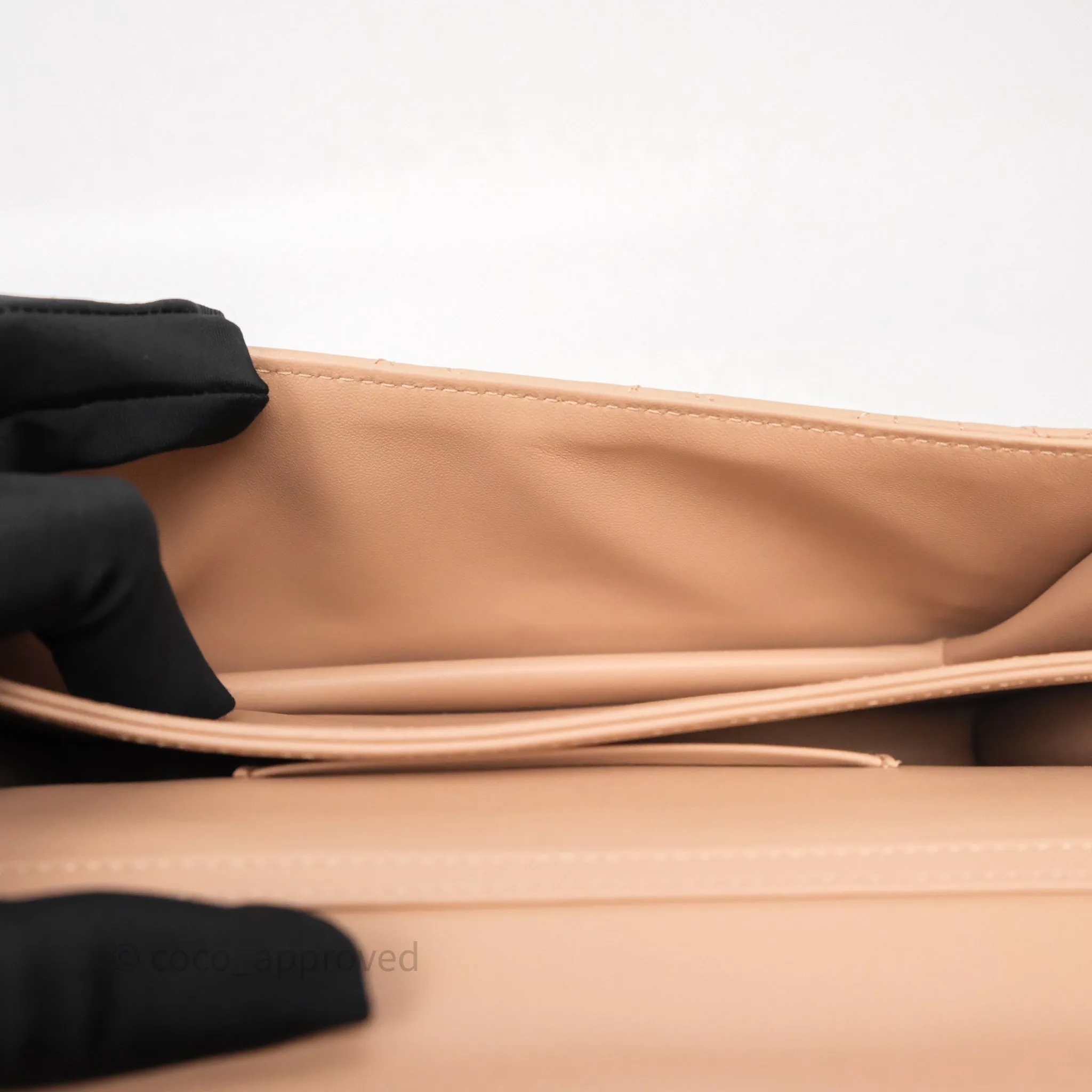 Dior My Dior Mini Bag Rose des Vents Cannage Lambskin