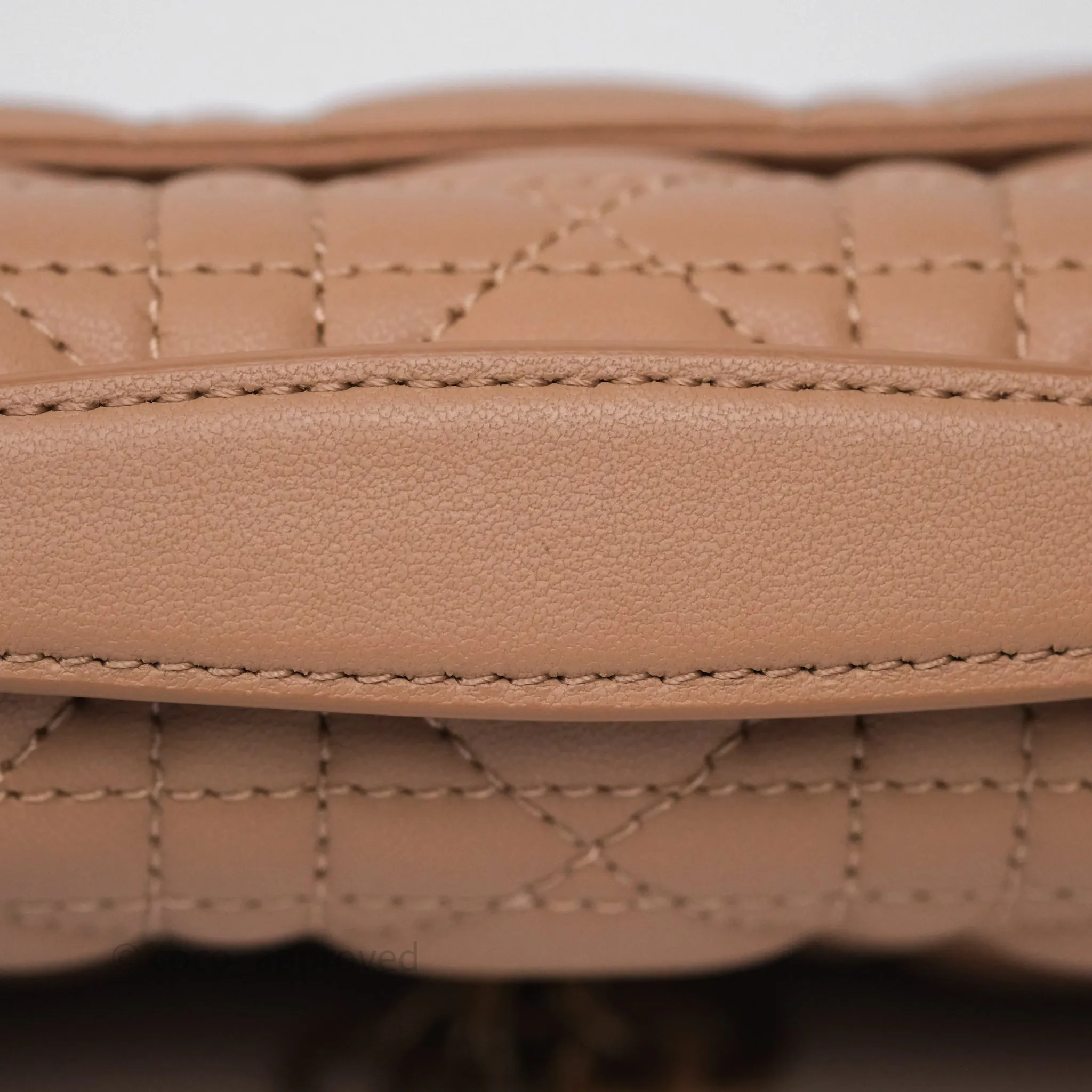 Dior My Dior Mini Bag Rose des Vents Cannage Lambskin