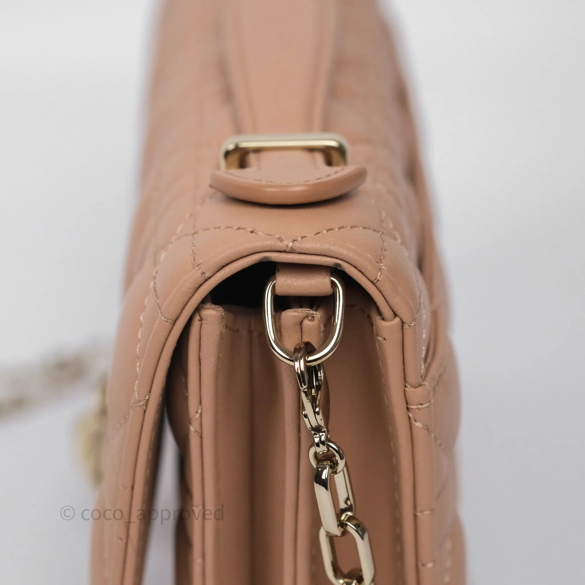 Dior My Dior Mini Bag Rose des Vents Cannage Lambskin