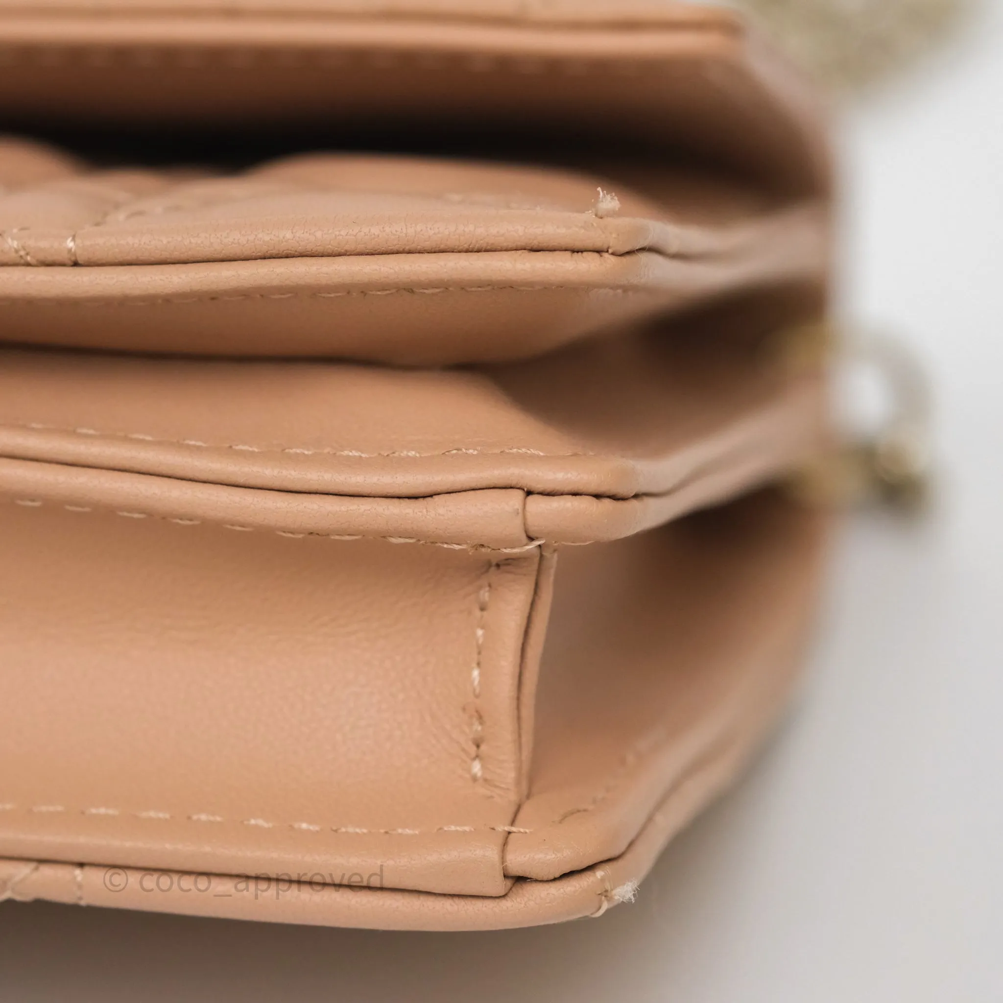 Dior My Dior Mini Bag Rose des Vents Cannage Lambskin