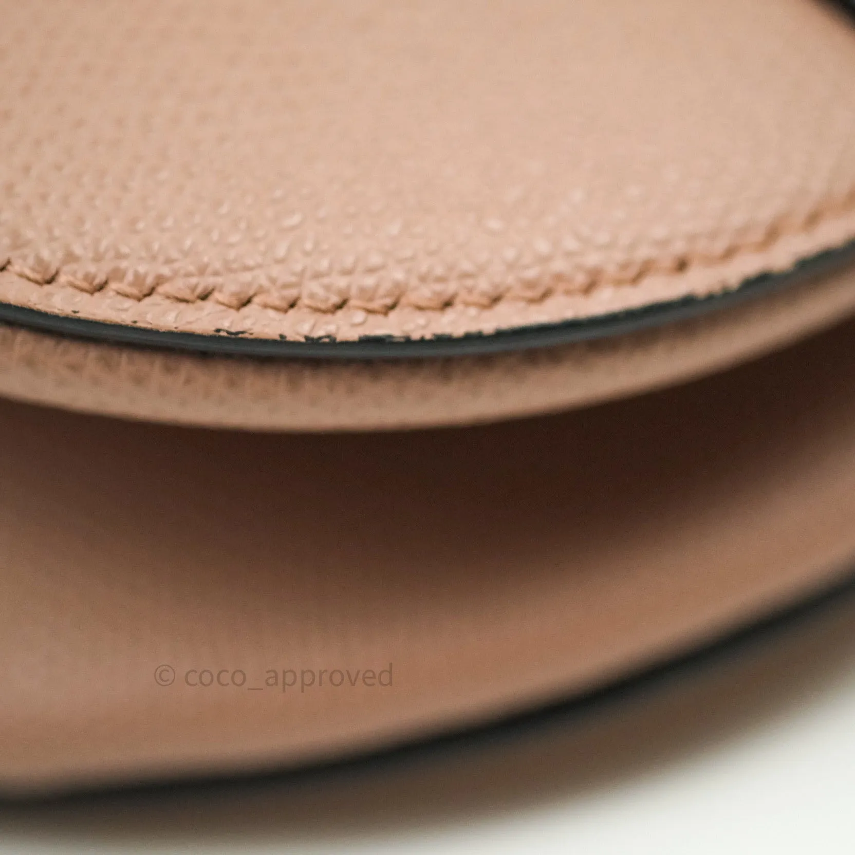 Dior Saddle Medium Beige Grained Calfskin Gold Hardware with Dior Strap
