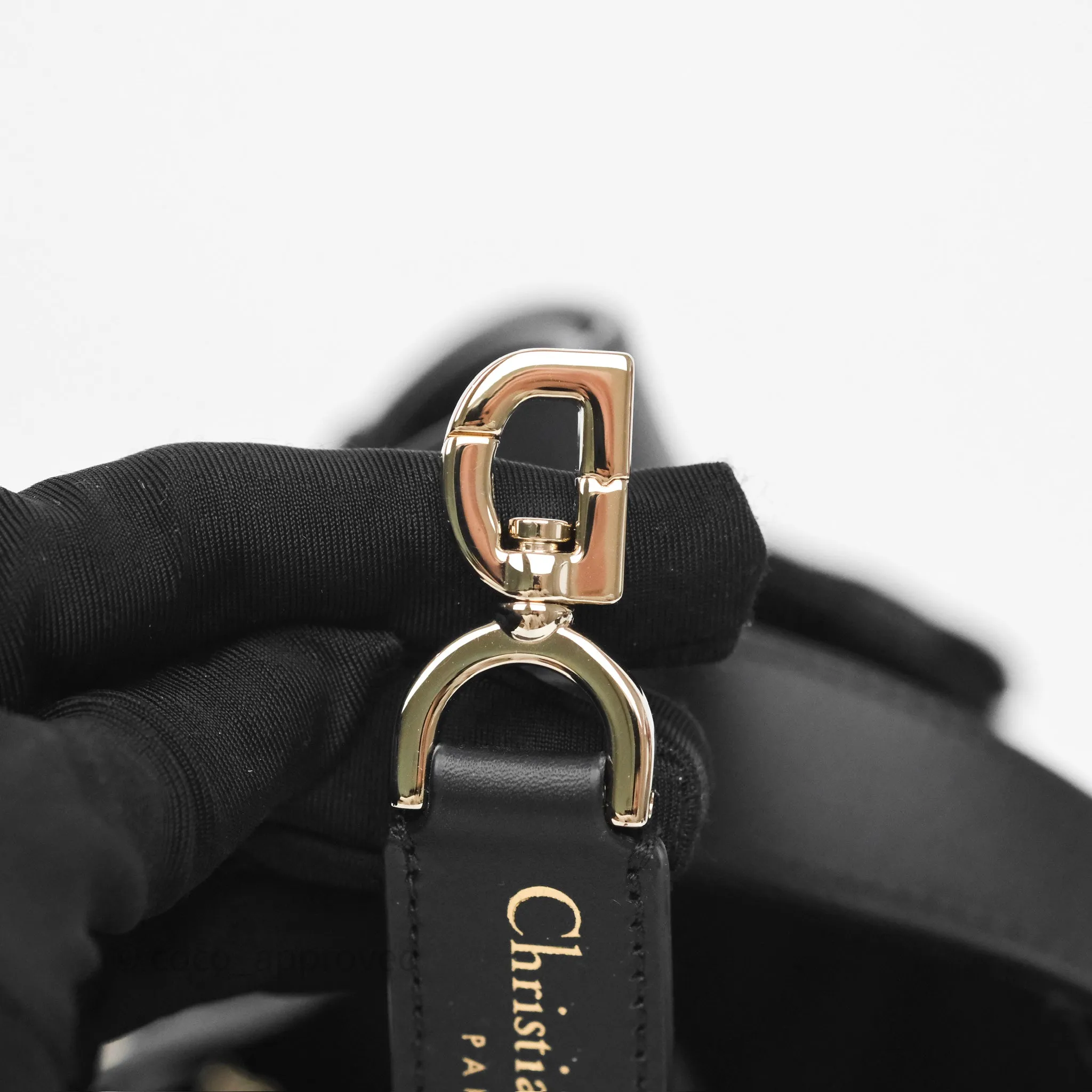 Dior Small Dior Toujours Bag Black Macrocannage Calfskin