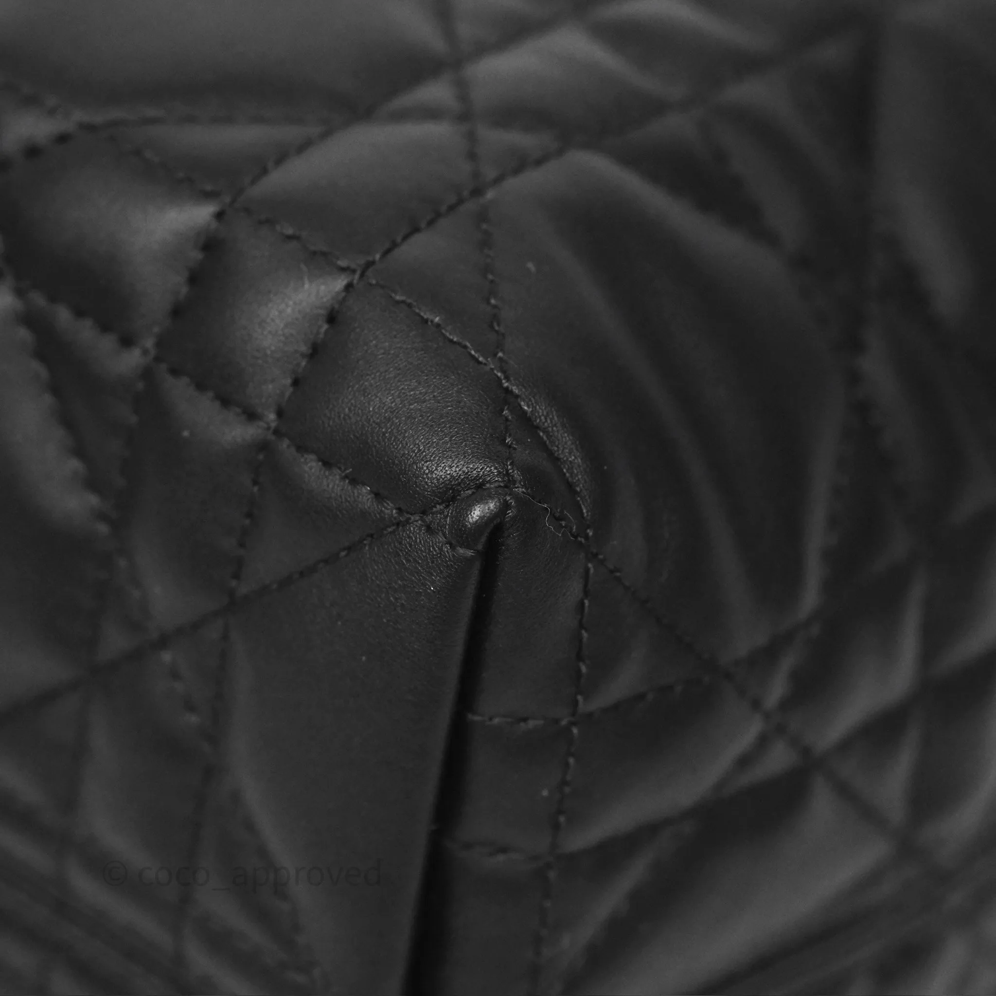 Dior Small Dior Toujours Bag Black Macrocannage Calfskin