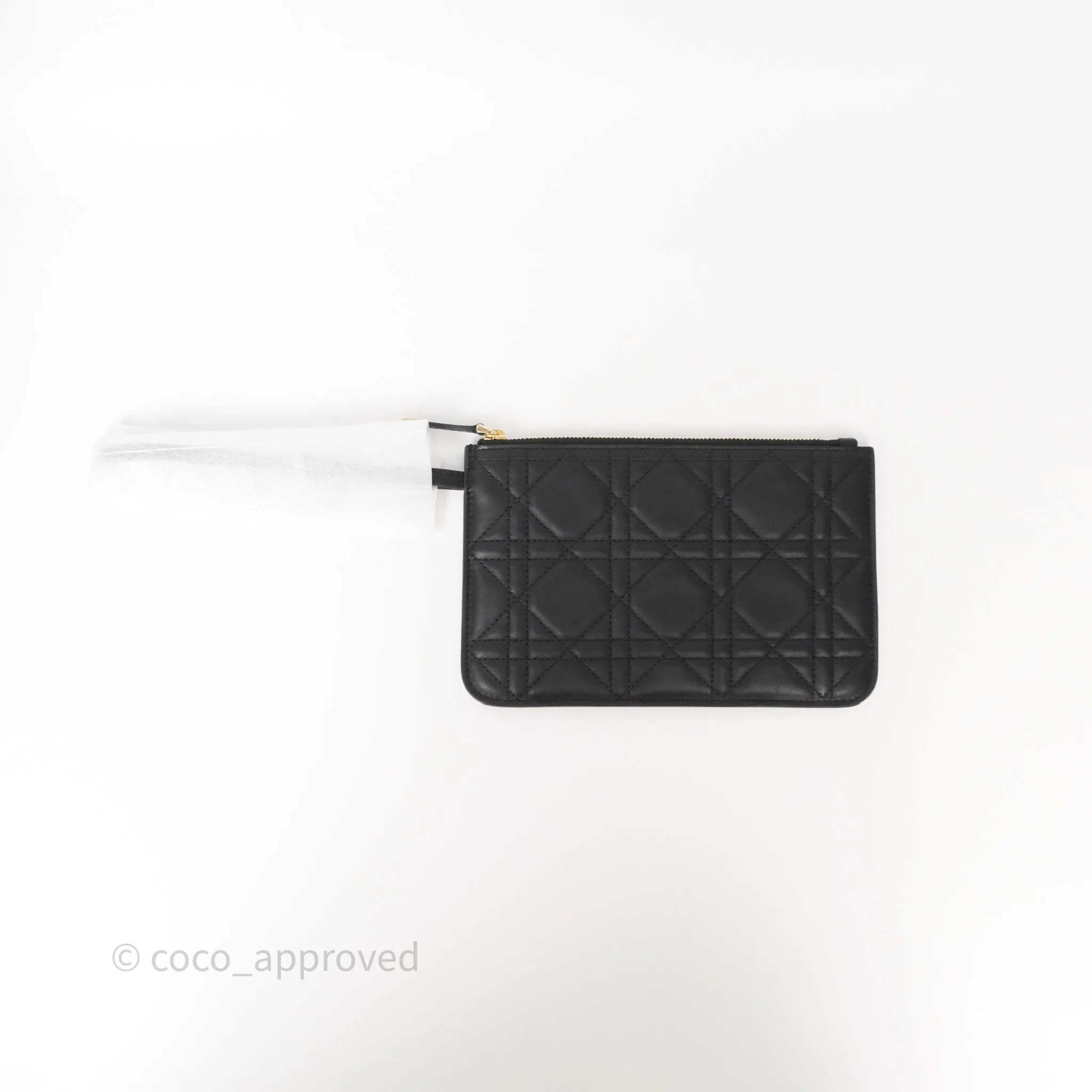 Dior Small Dior Toujours Bag Black Macrocannage Calfskin