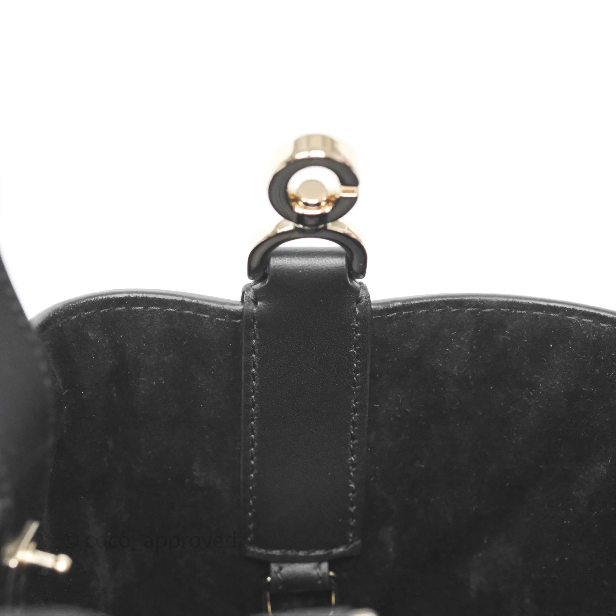 Dior Small Dior Toujours Bag Black Macrocannage Calfskin