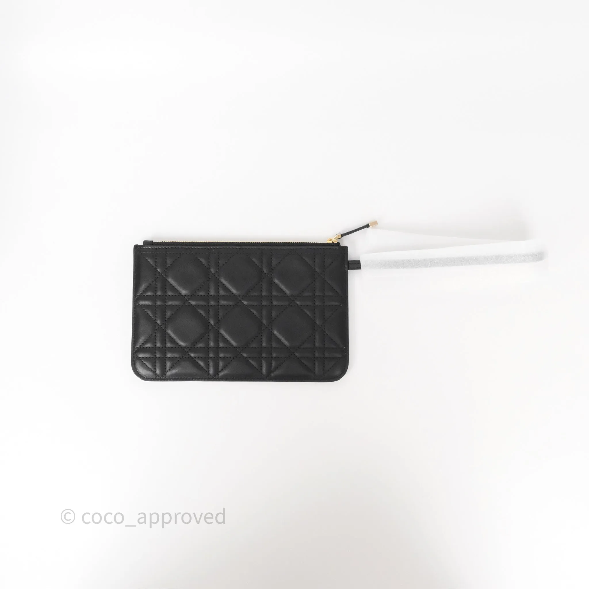 Dior Small Dior Toujours Bag Black Macrocannage Calfskin