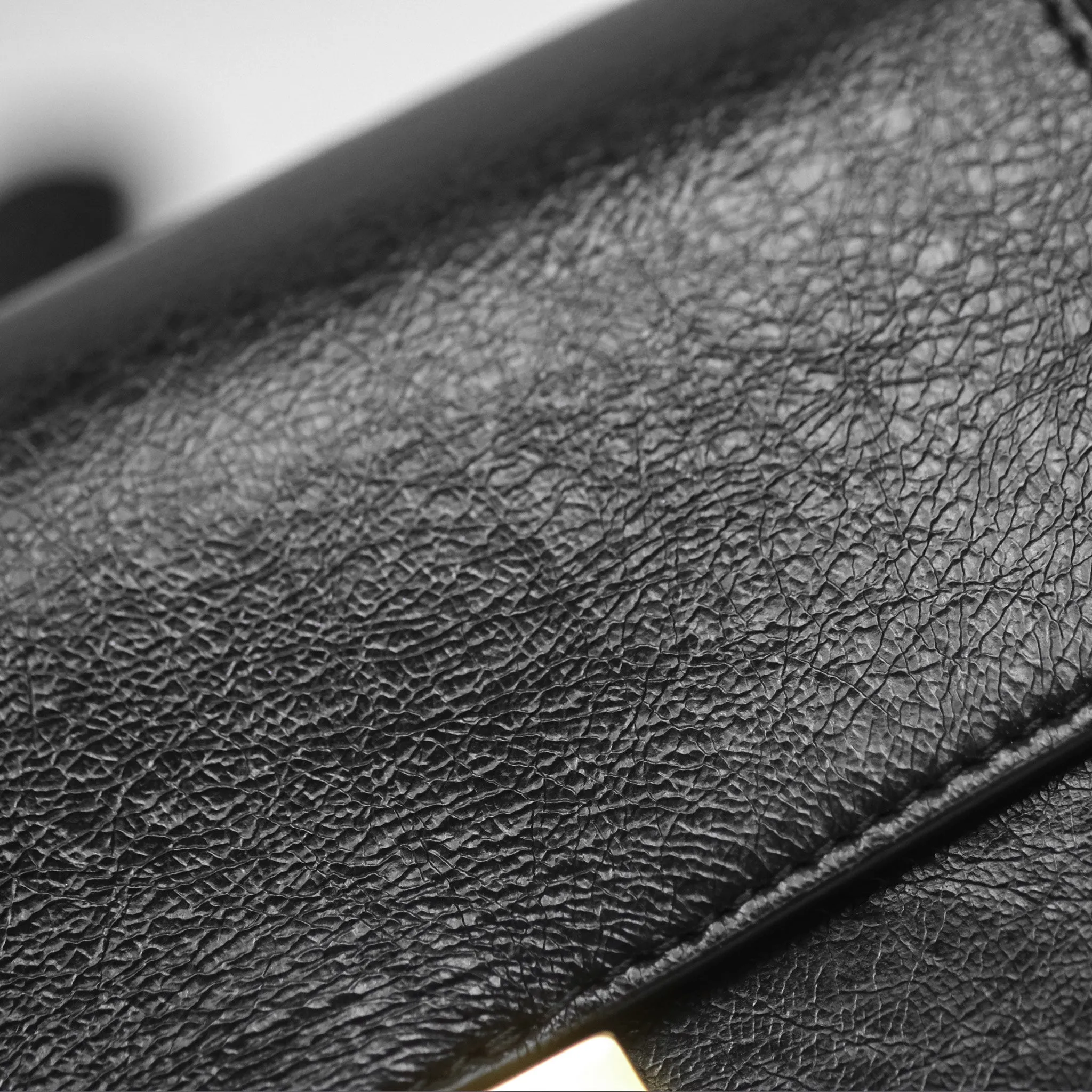 Fendi Baguette Belt Bag Black Lambskin Gold Hardware