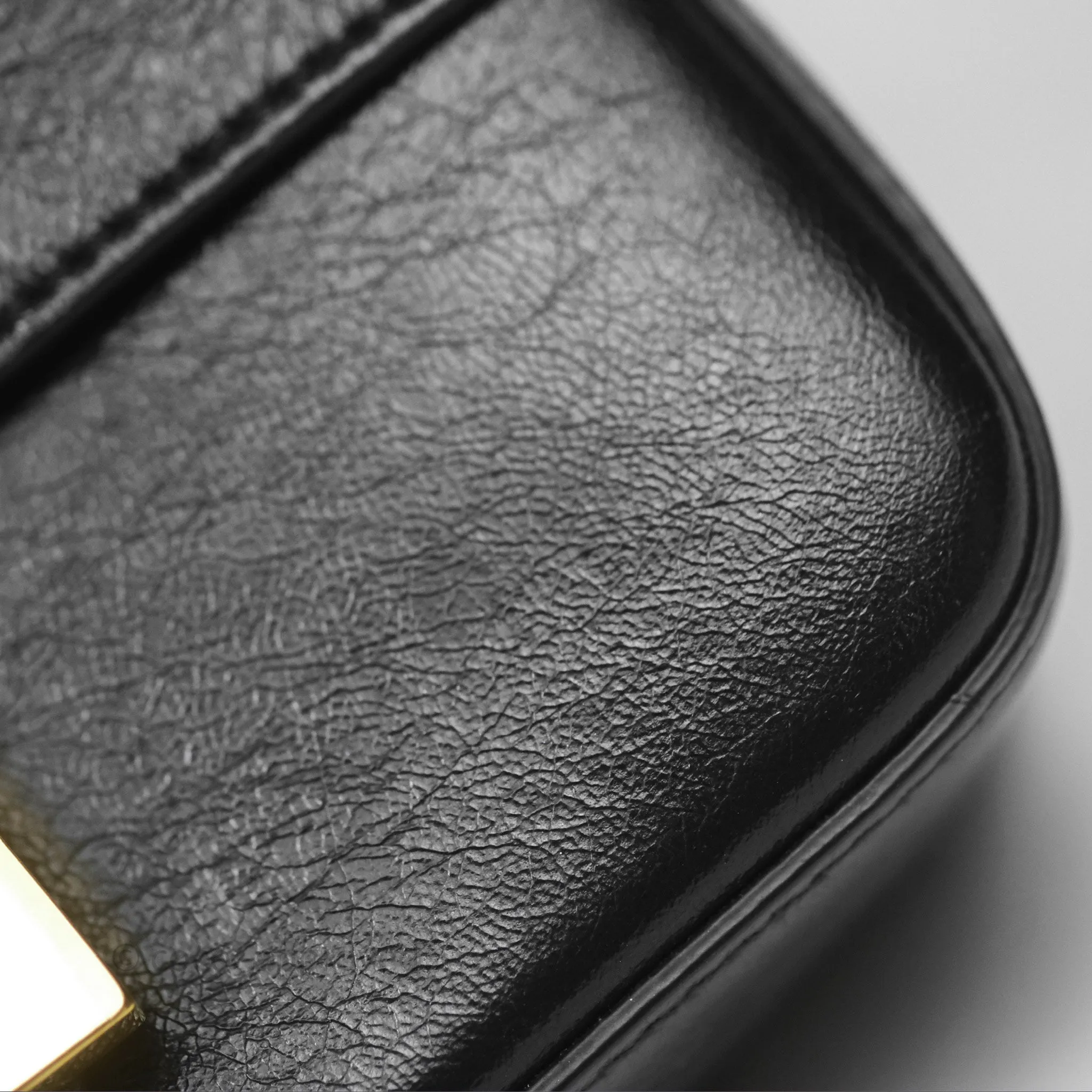 Fendi Baguette Belt Bag Black Lambskin Gold Hardware