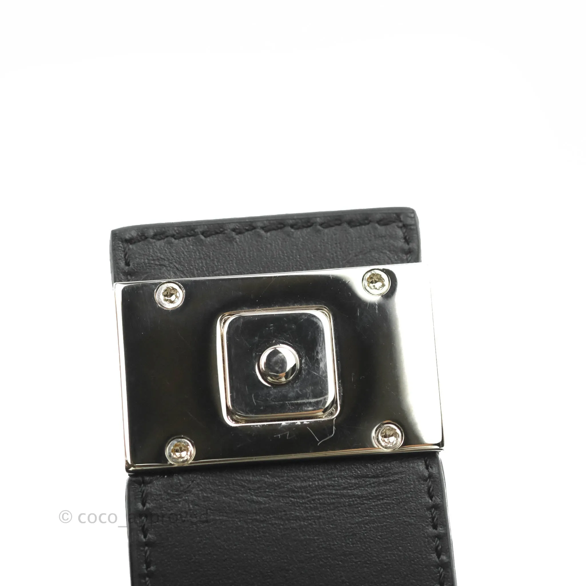 Fendi Baguette FF Brown Fabric Phone Bag