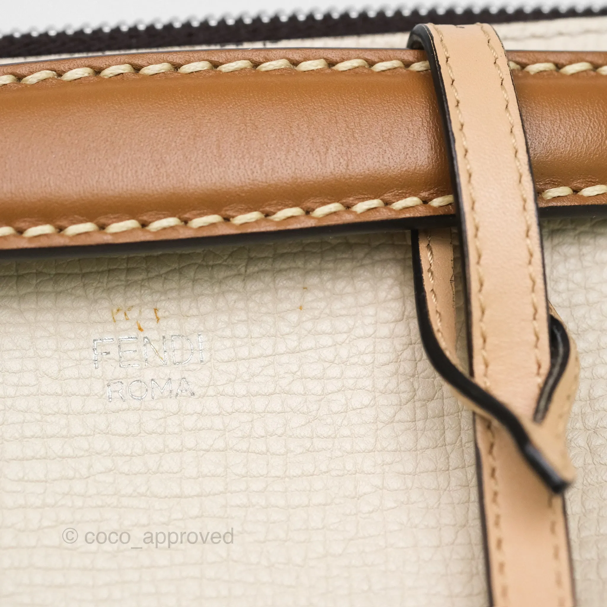 Fendi By The Way Light Beige Tan Multicolour