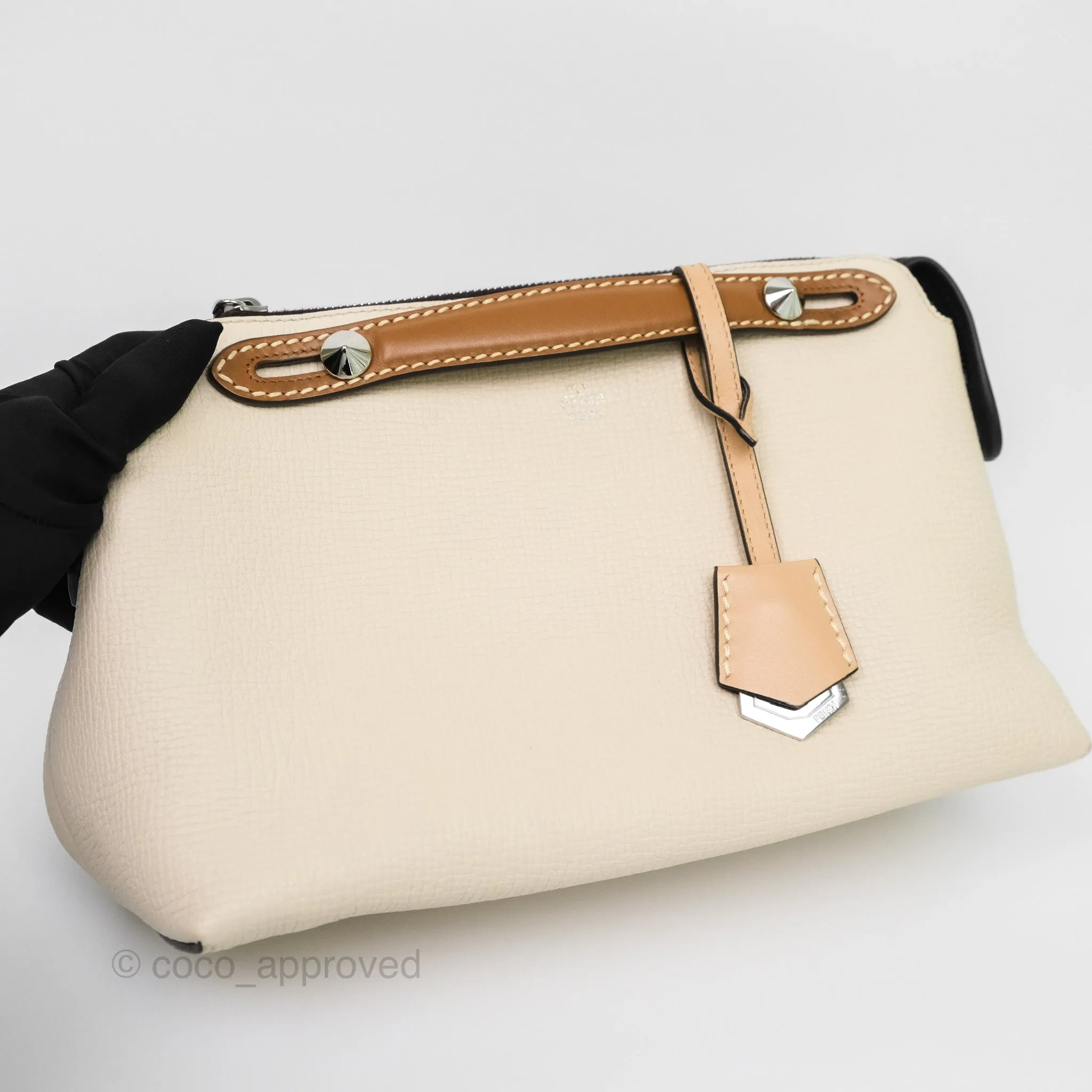 Fendi By The Way Light Beige Tan Multicolour