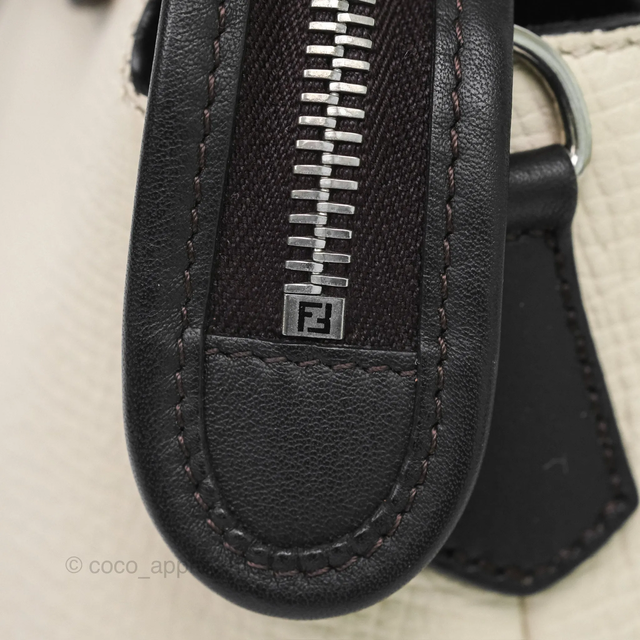 Fendi By The Way Light Beige Tan Multicolour