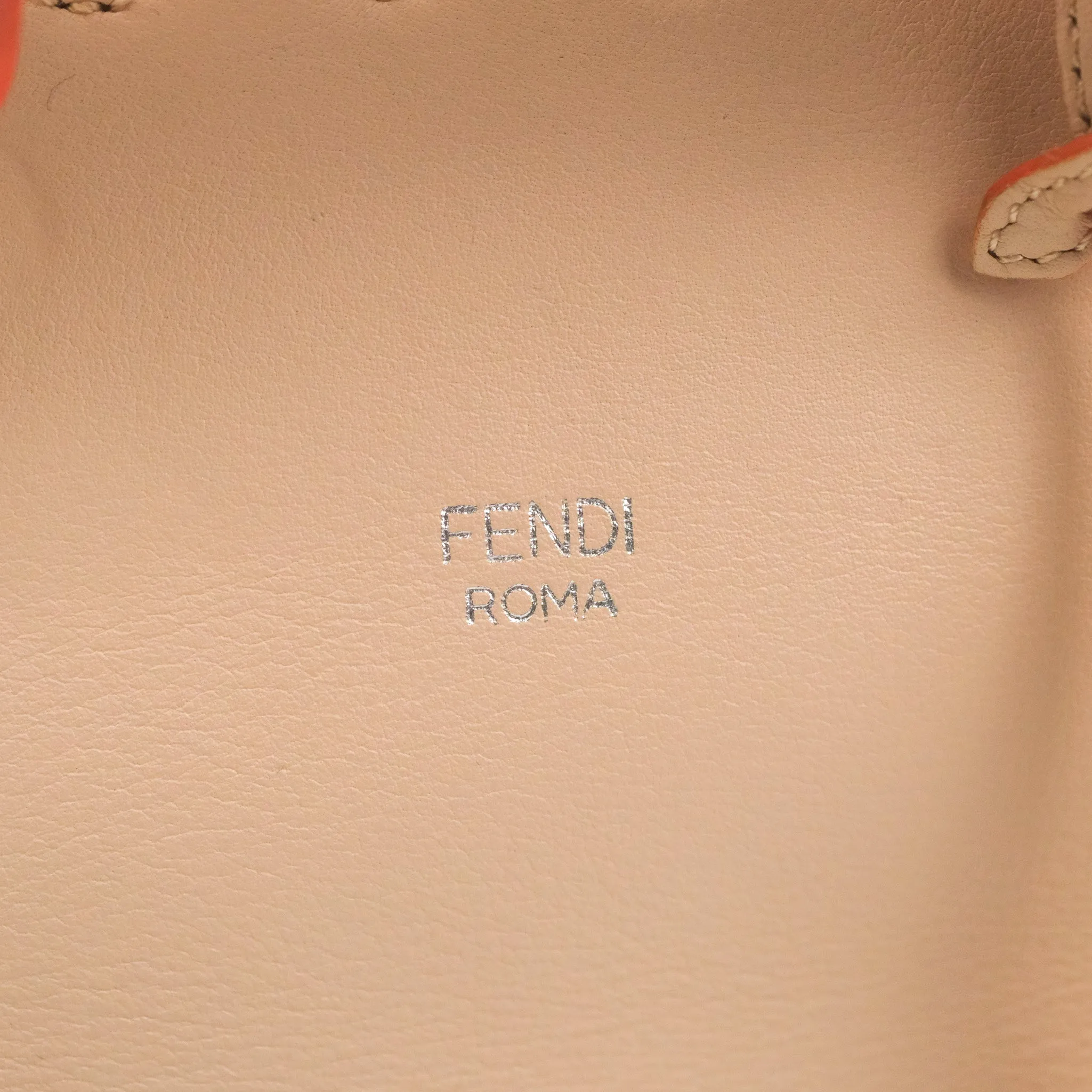 Fendi By The Way Satchel Scalloped Calfskin