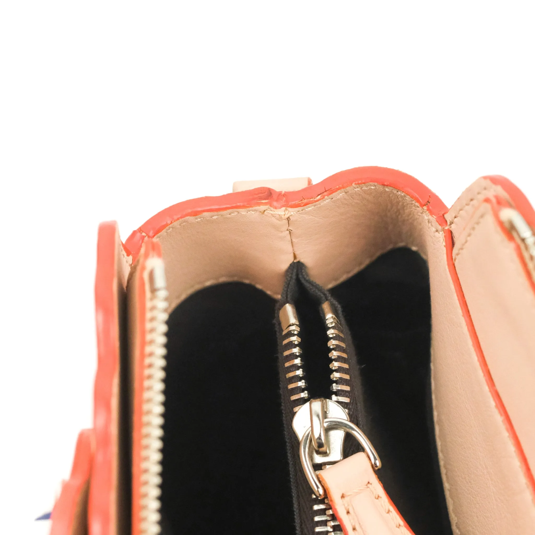 Fendi By The Way Satchel Scalloped Calfskin