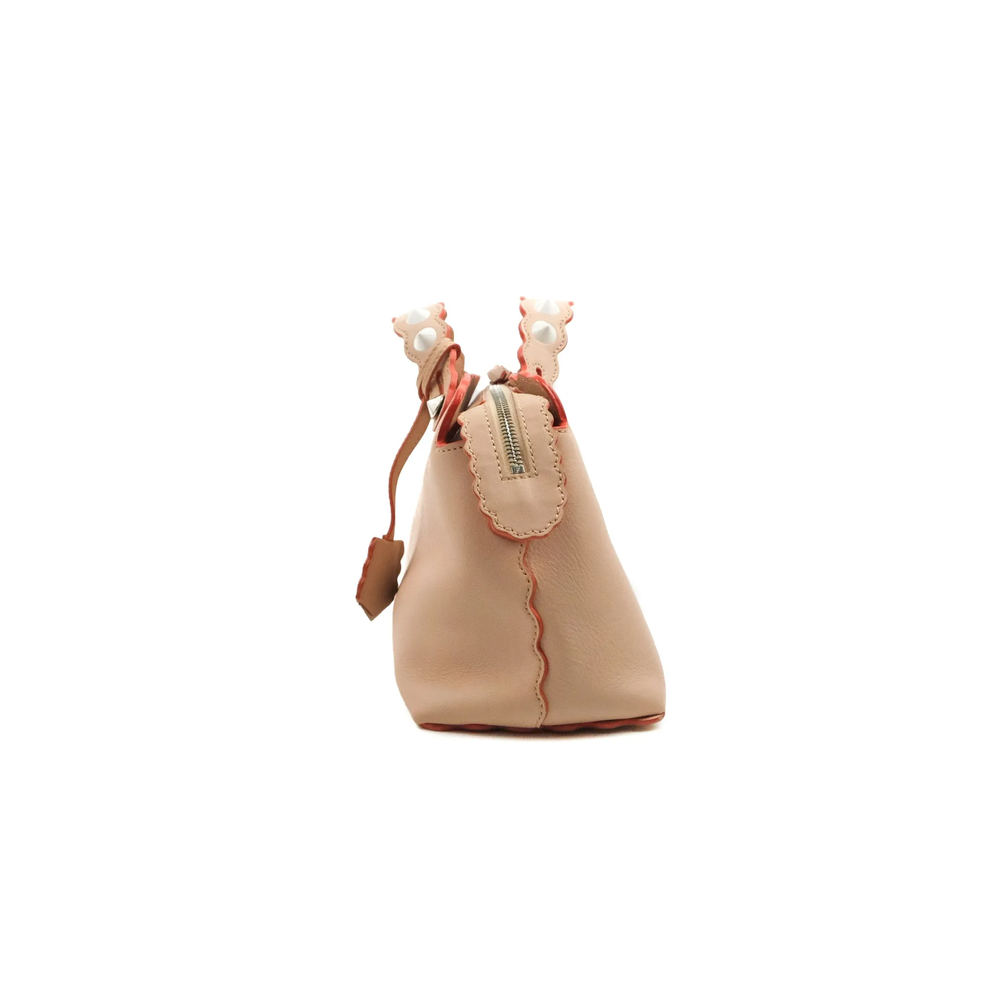 Fendi By The Way Satchel Scalloped Calfskin