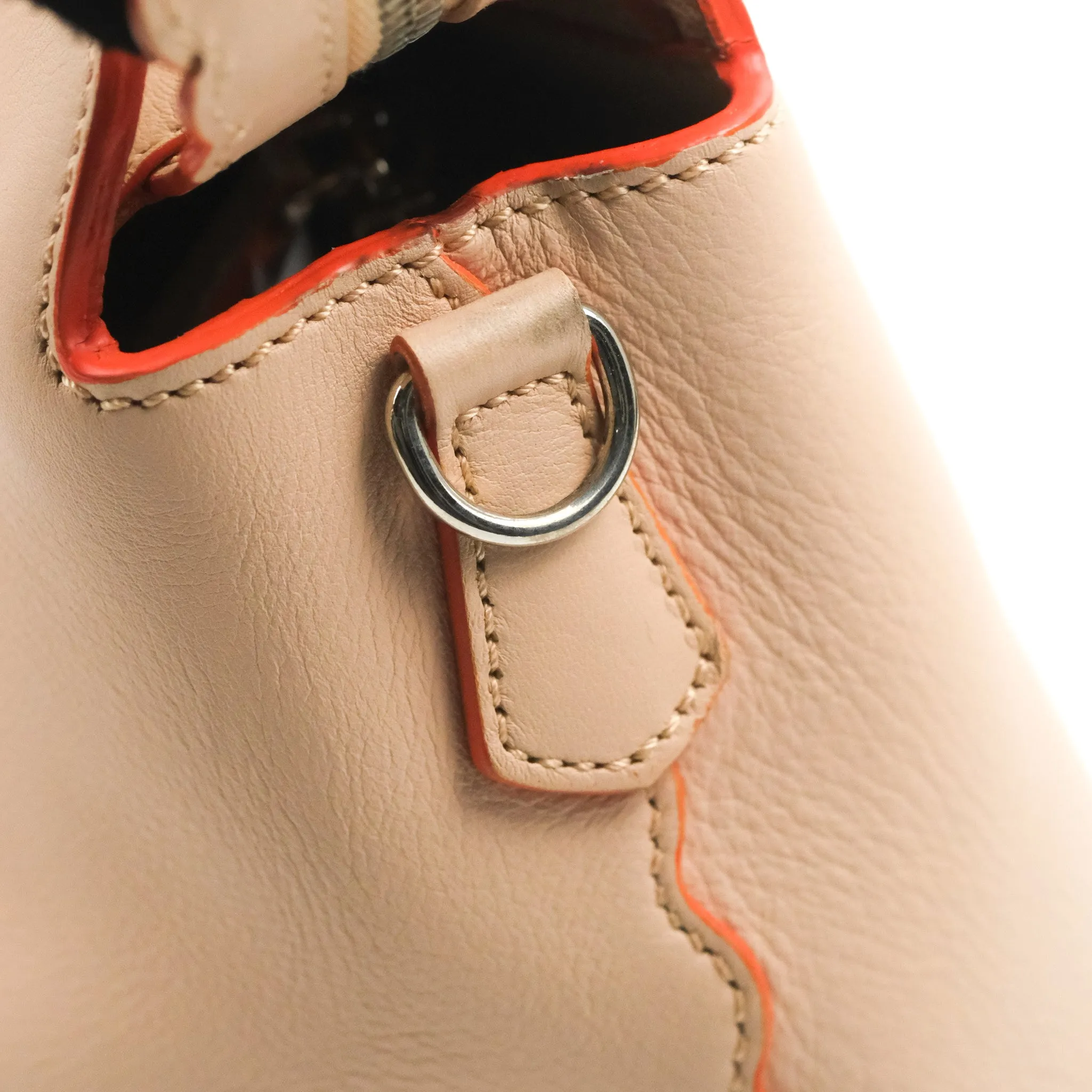Fendi By The Way Satchel Scalloped Calfskin