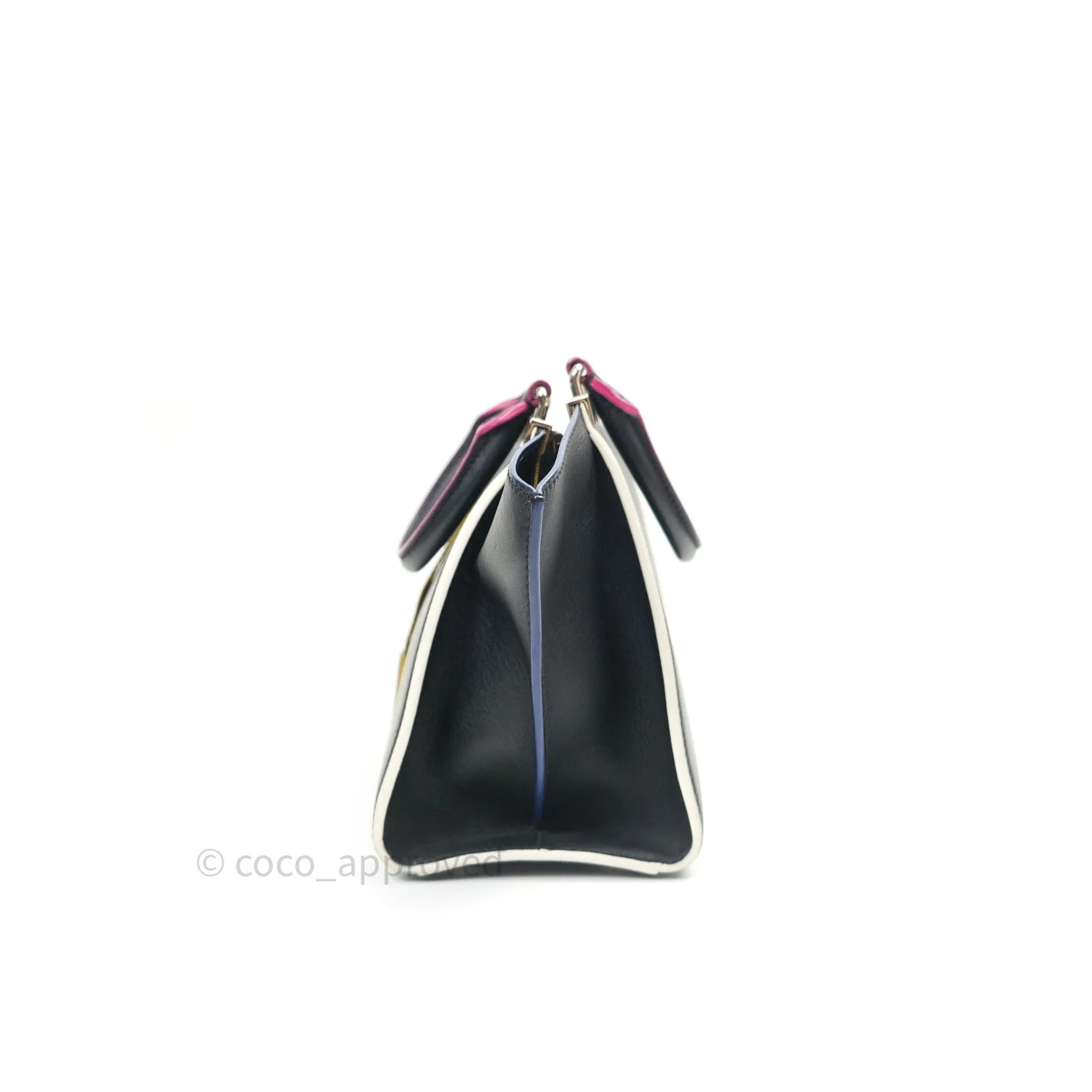 Fendi Calfskin Mini 3jours Tote Black