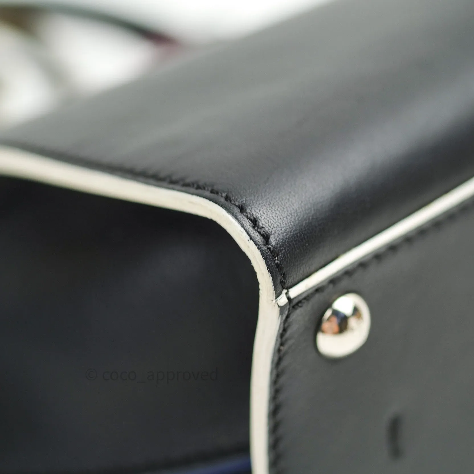 Fendi Calfskin Mini 3jours Tote Black