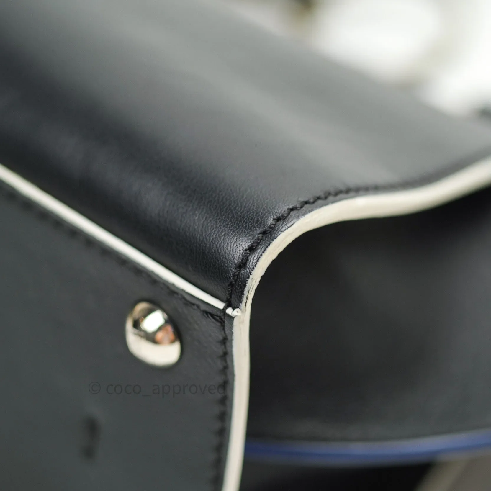 Fendi Calfskin Mini 3jours Tote Black