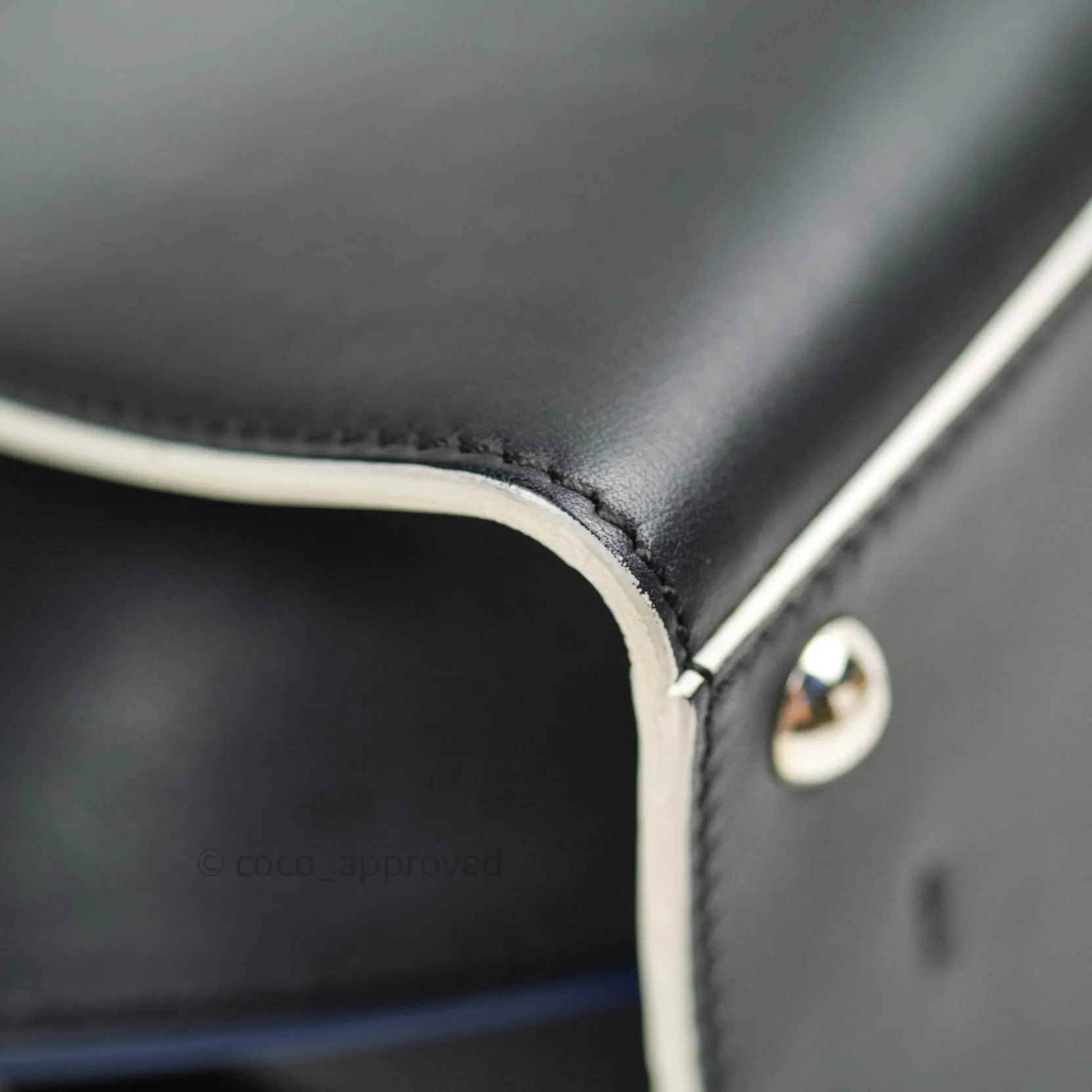 Fendi Calfskin Mini 3jours Tote Black
