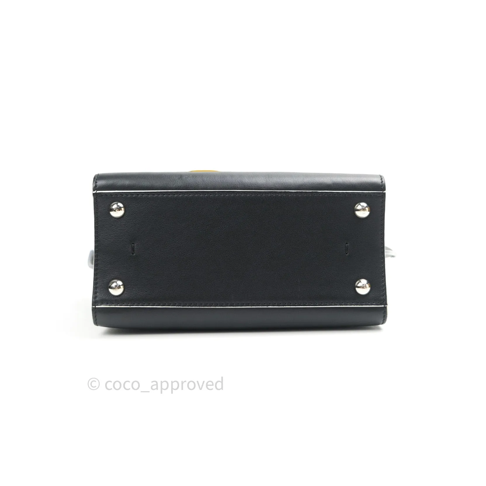 Fendi Calfskin Mini 3jours Tote Black