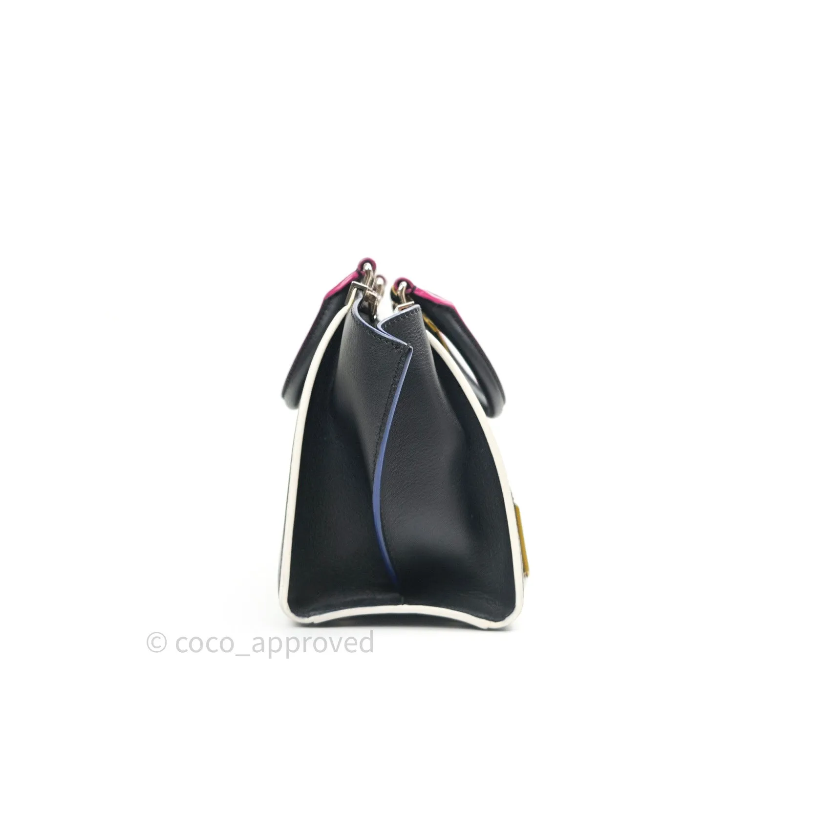 Fendi Calfskin Mini 3jours Tote Black