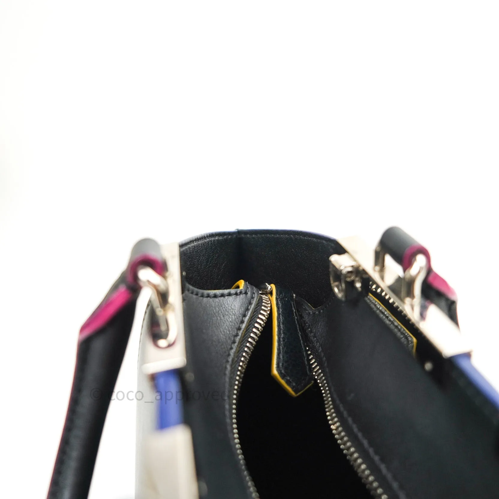 Fendi Calfskin Mini 3jours Tote Black