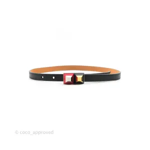 Fendi Calfskin Studded Belt