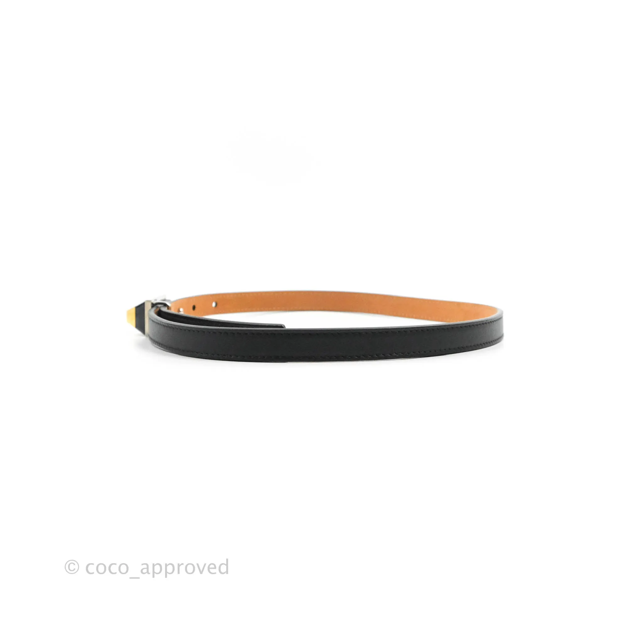 Fendi Calfskin Studded Belt