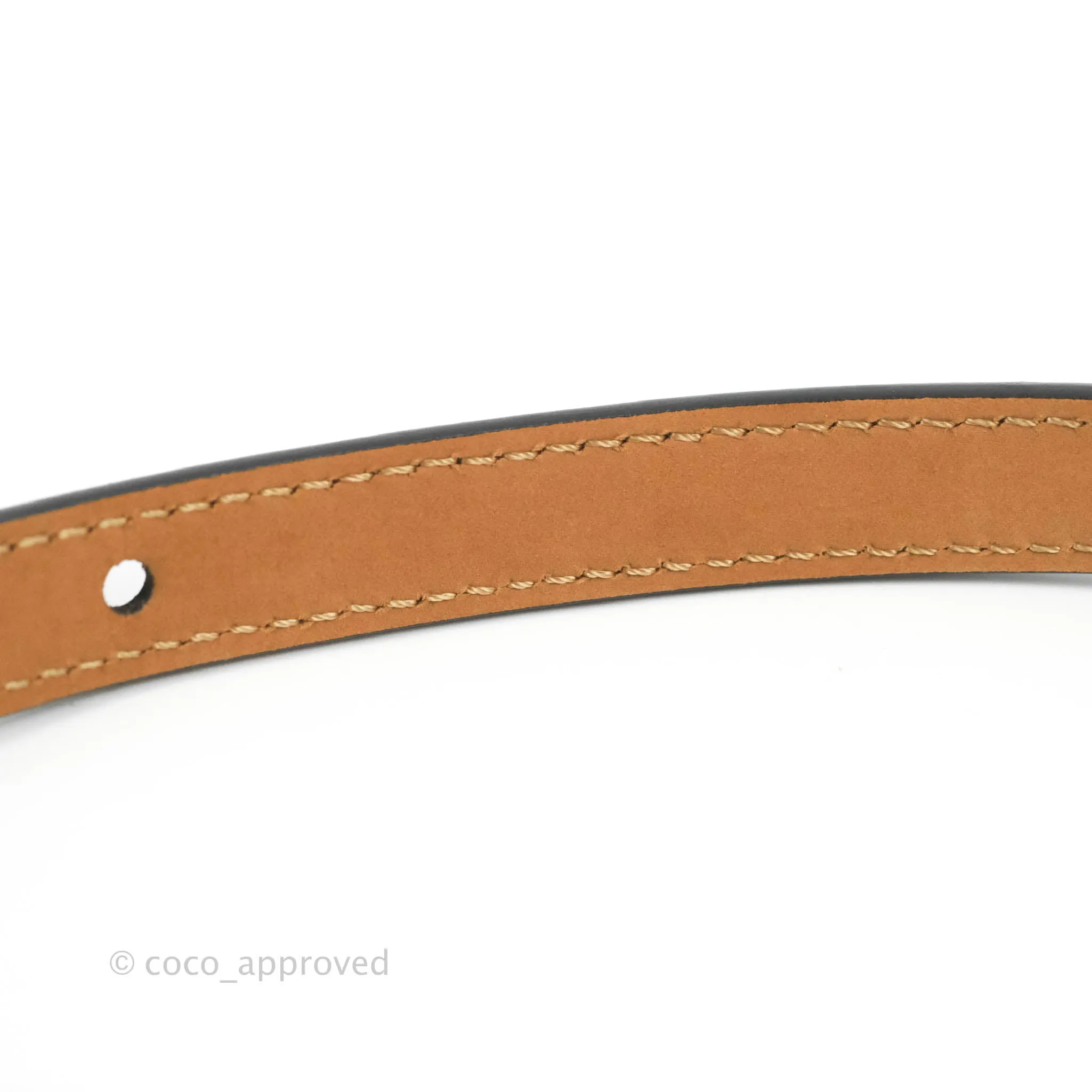 Fendi Calfskin Studded Belt